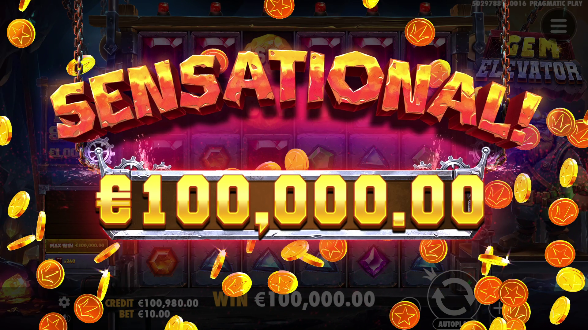 Gem Elevator - Big win 3