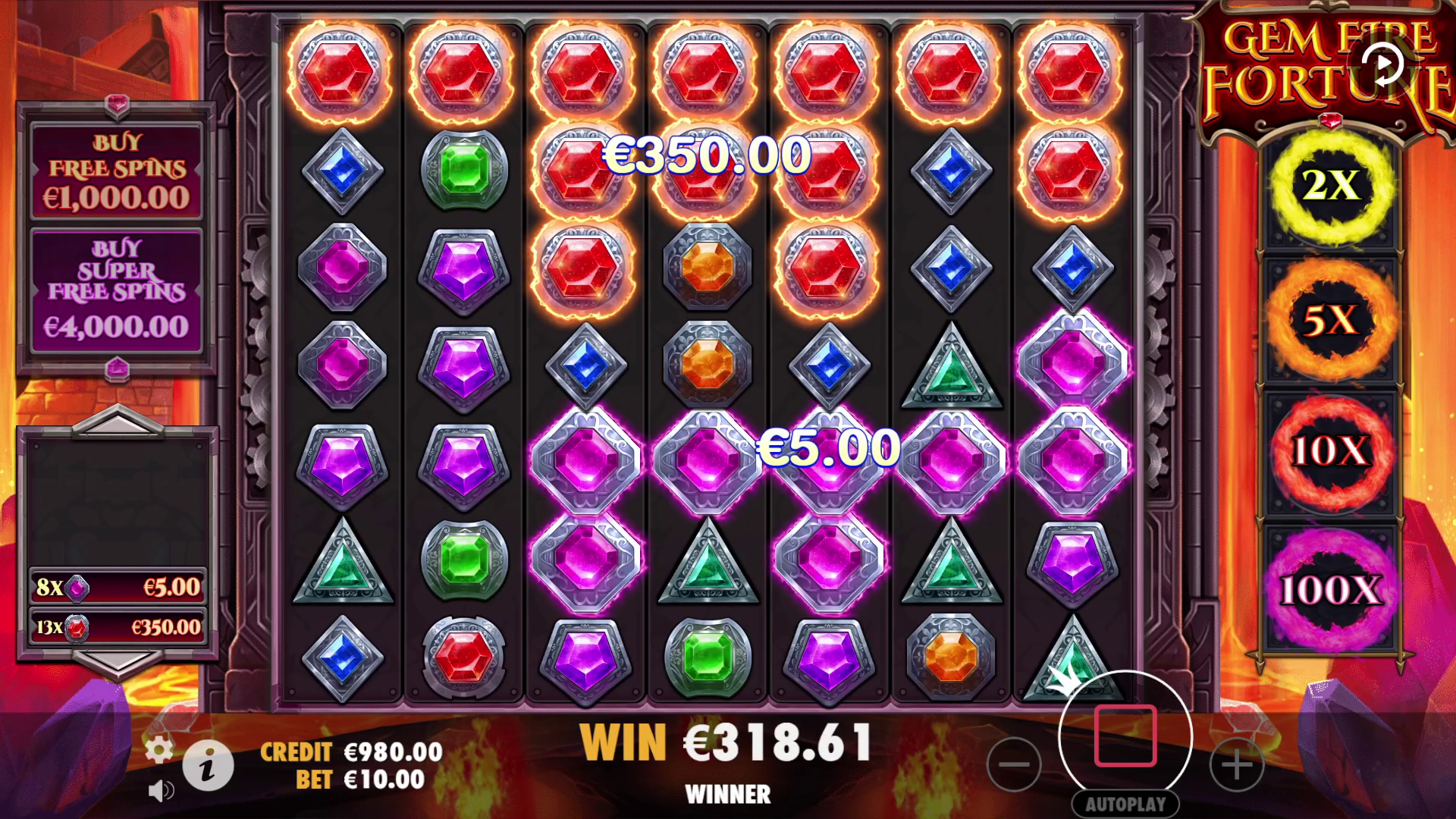 Gem Fire Fortune - Big win 1