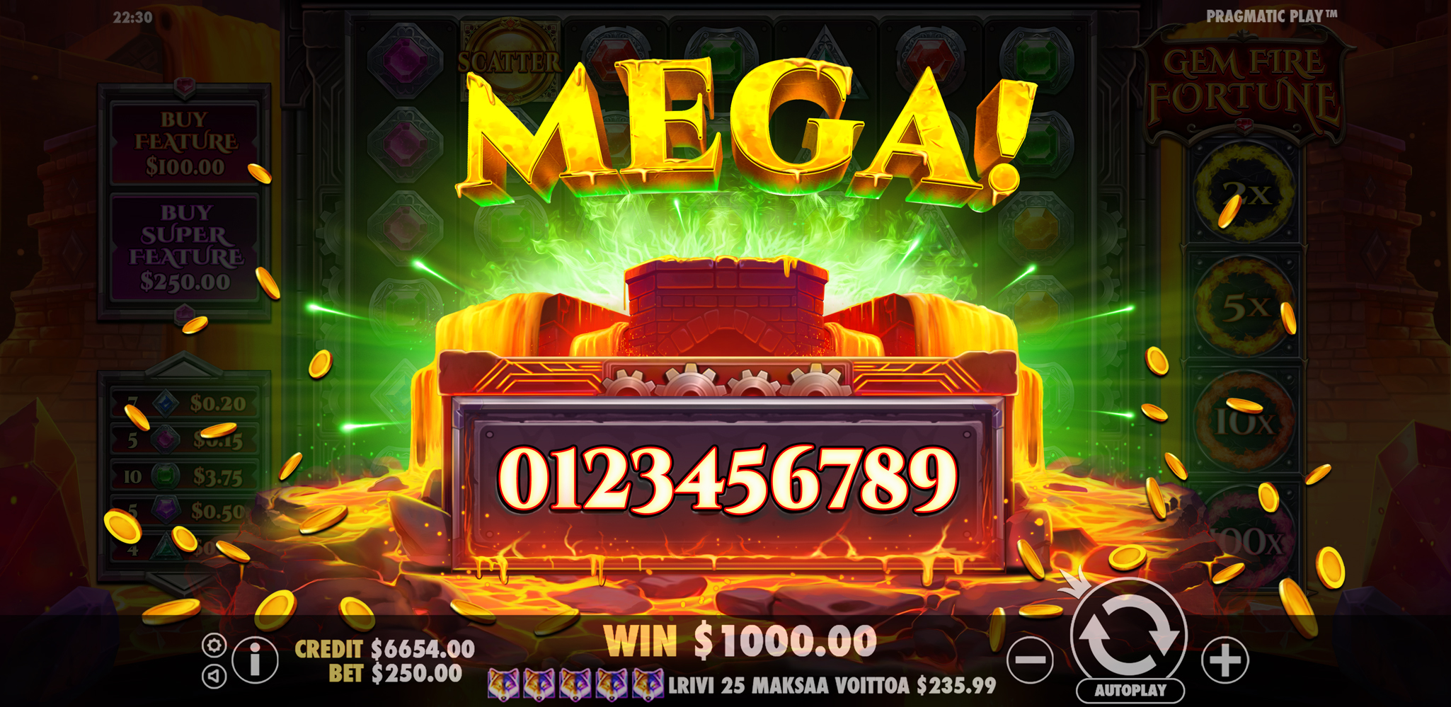 Gem Fire Fortune - Big win 4