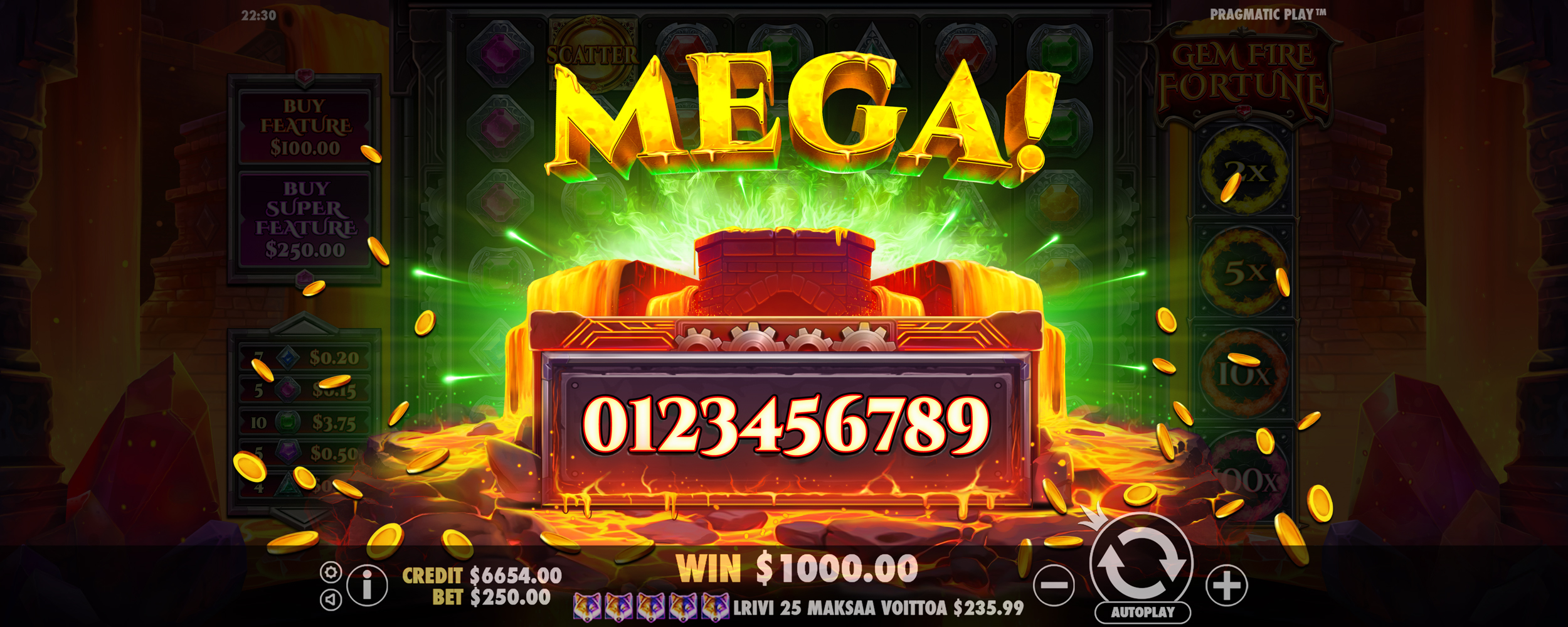 Gem Fire Fortune - Big win 3