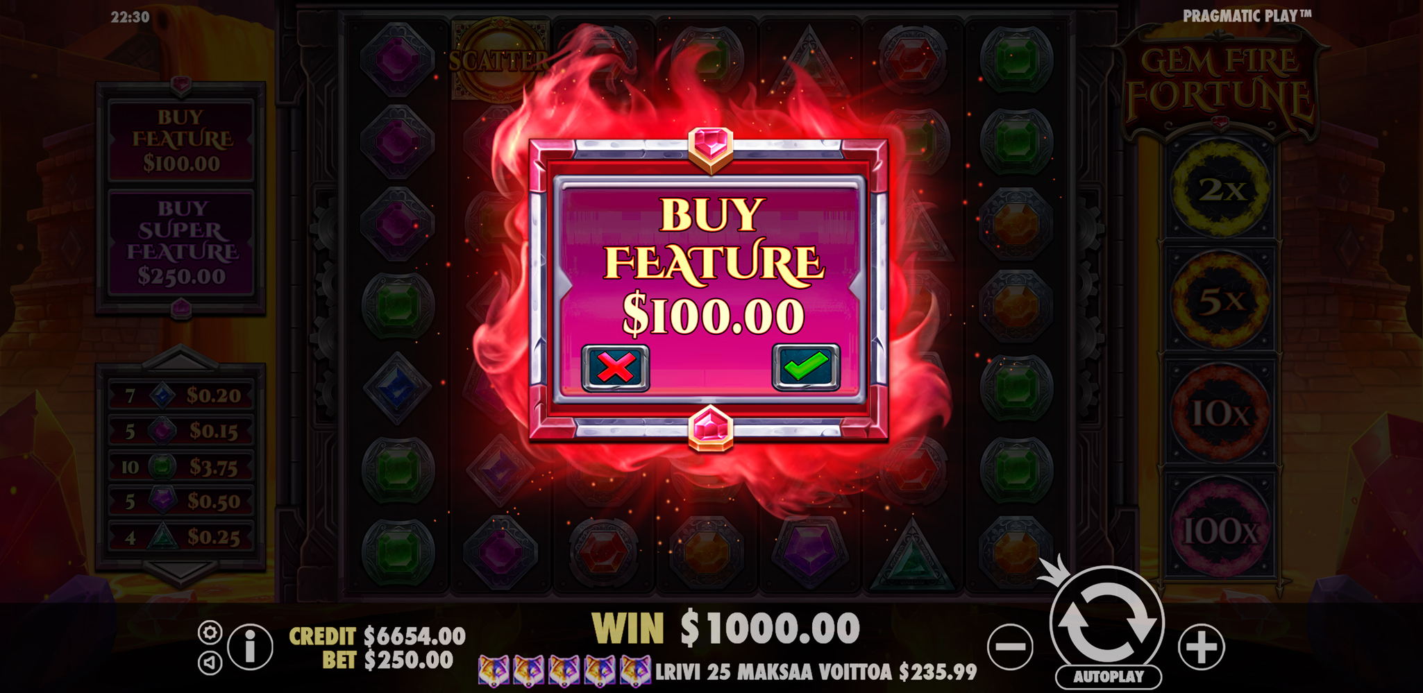 Gem Fire Fortune - Buy bonus 2