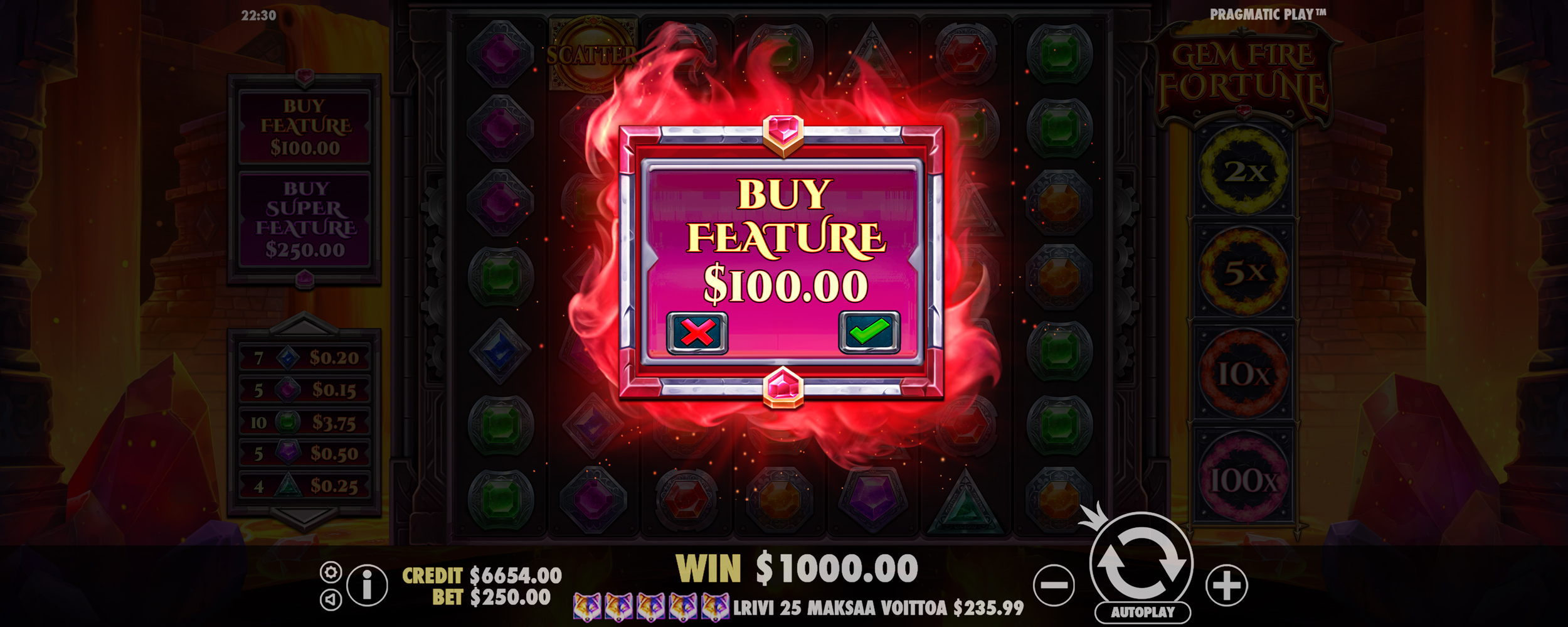 Gem Fire Fortune - Buy bonus 1