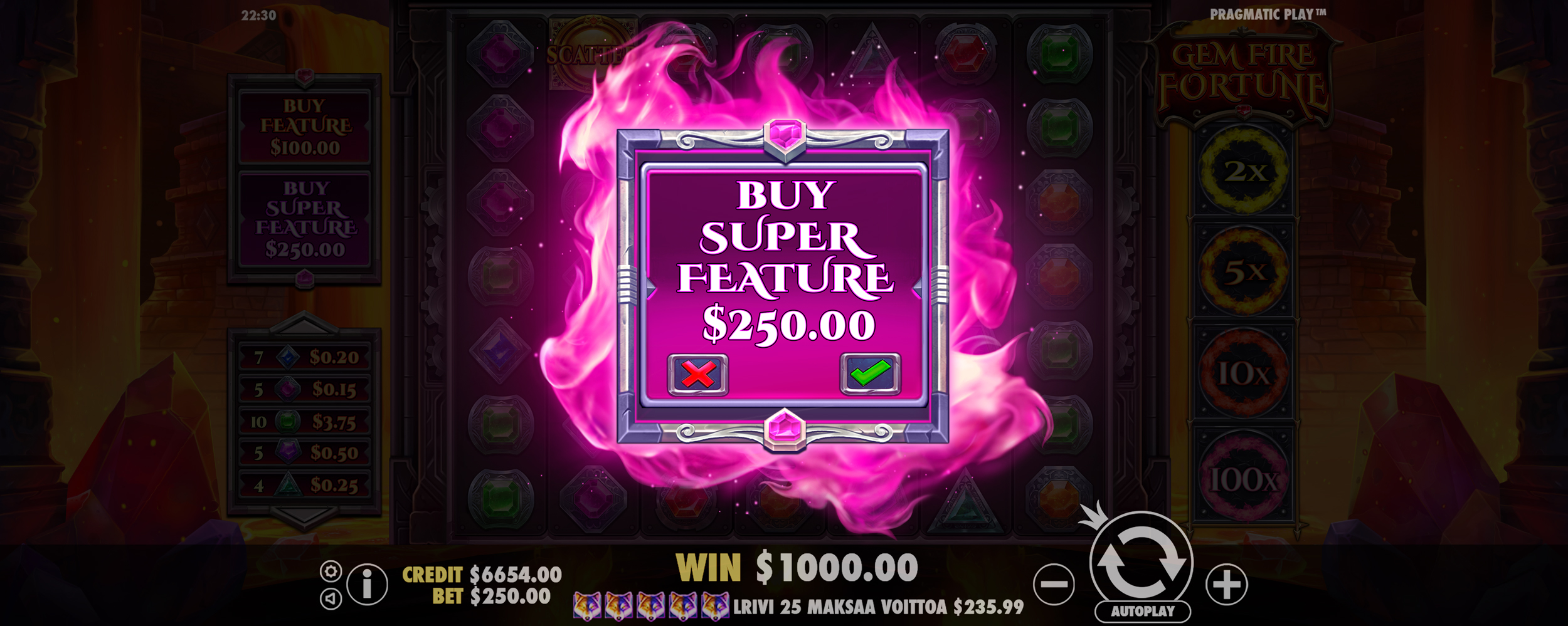 Gem Fire Fortune - Buy bonus 4