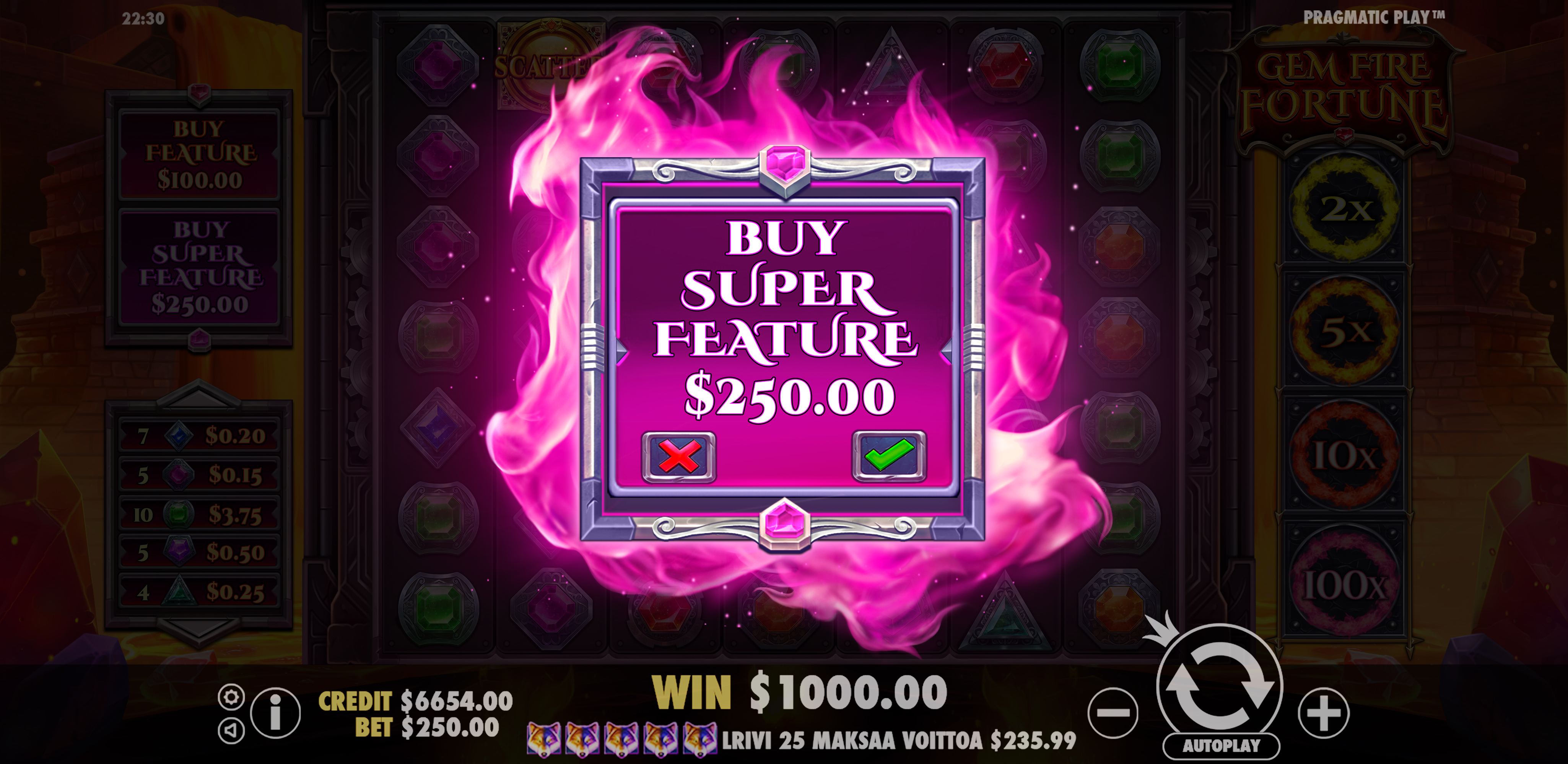 Gem Fire Fortune - Buy bonus 3