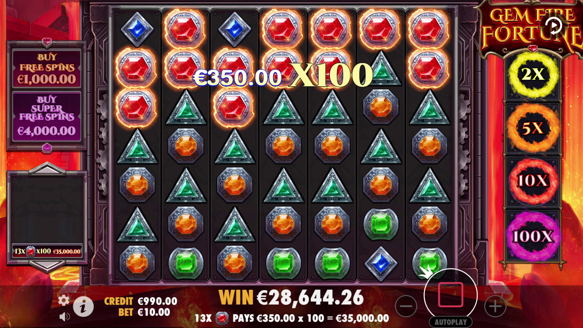 Gem Fire Fortune - Big win 14