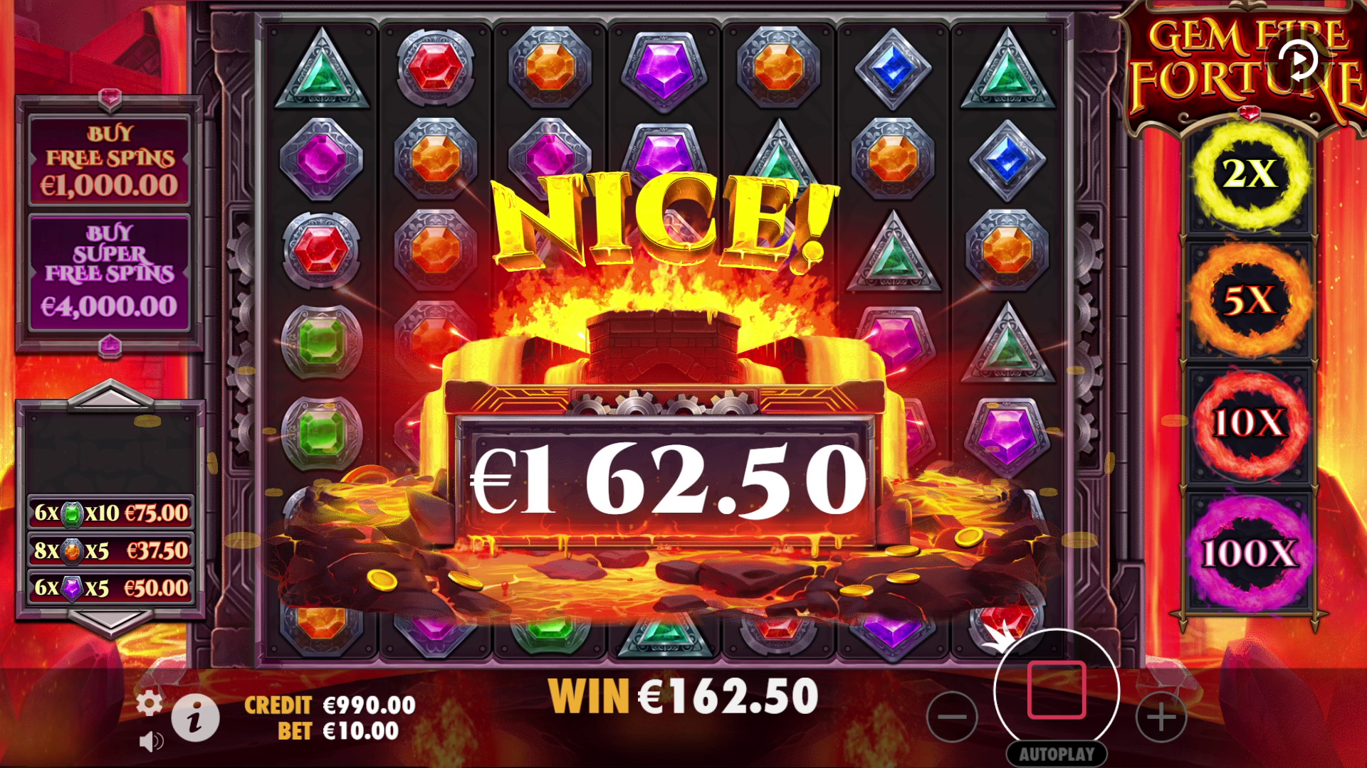 Gem Fire Fortune - Big win 17