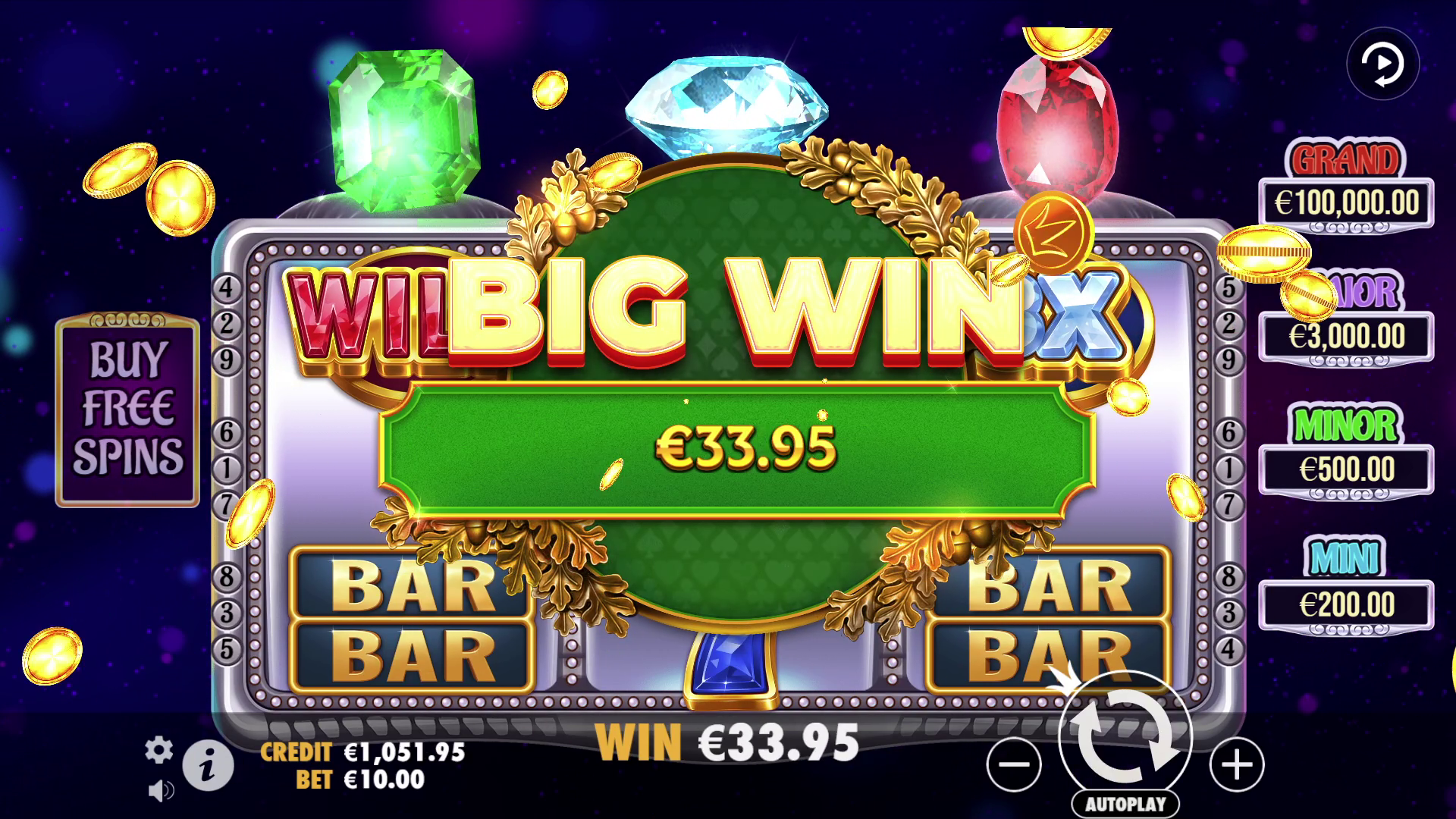 Gem Trio - Big win 2