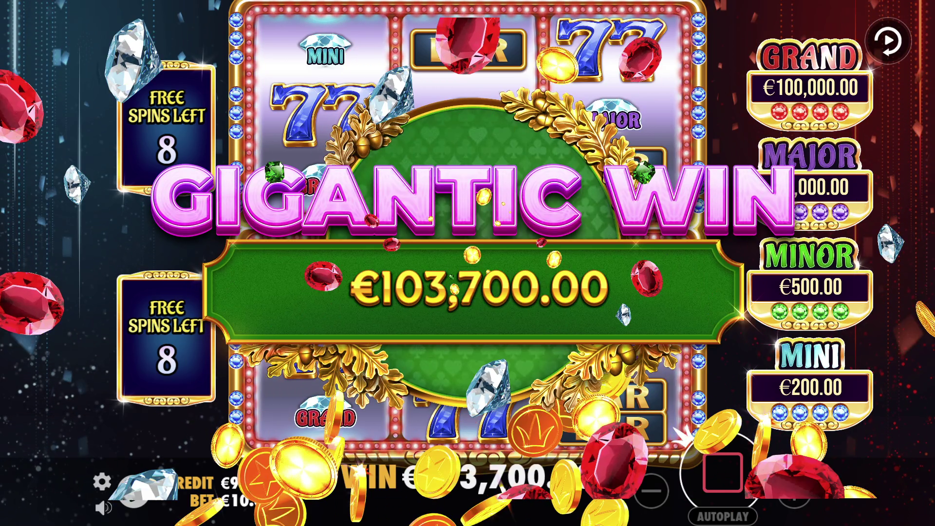 Gem Trio - Big win 4