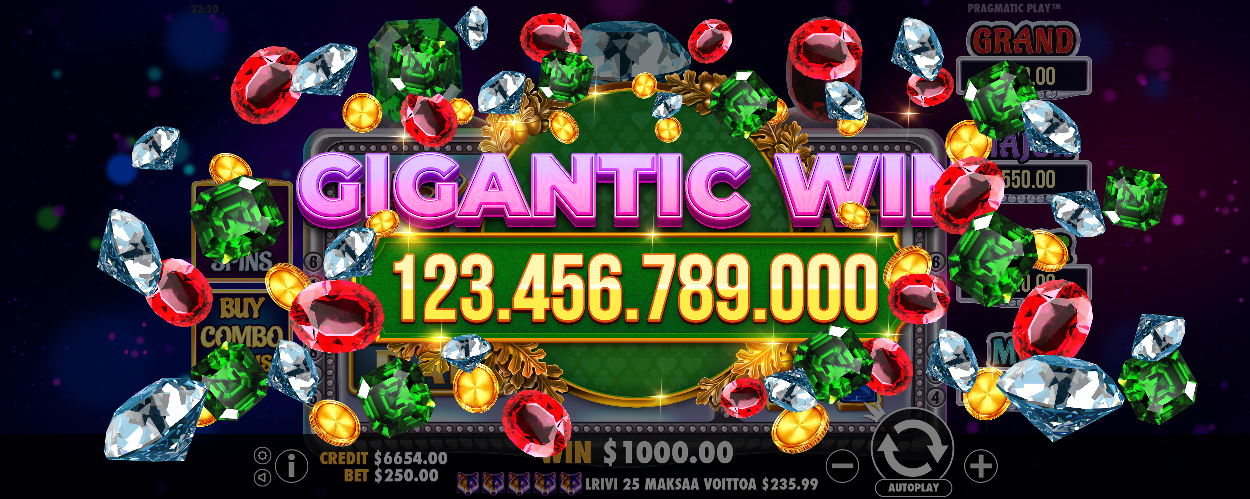Gem Trio - Big win 3