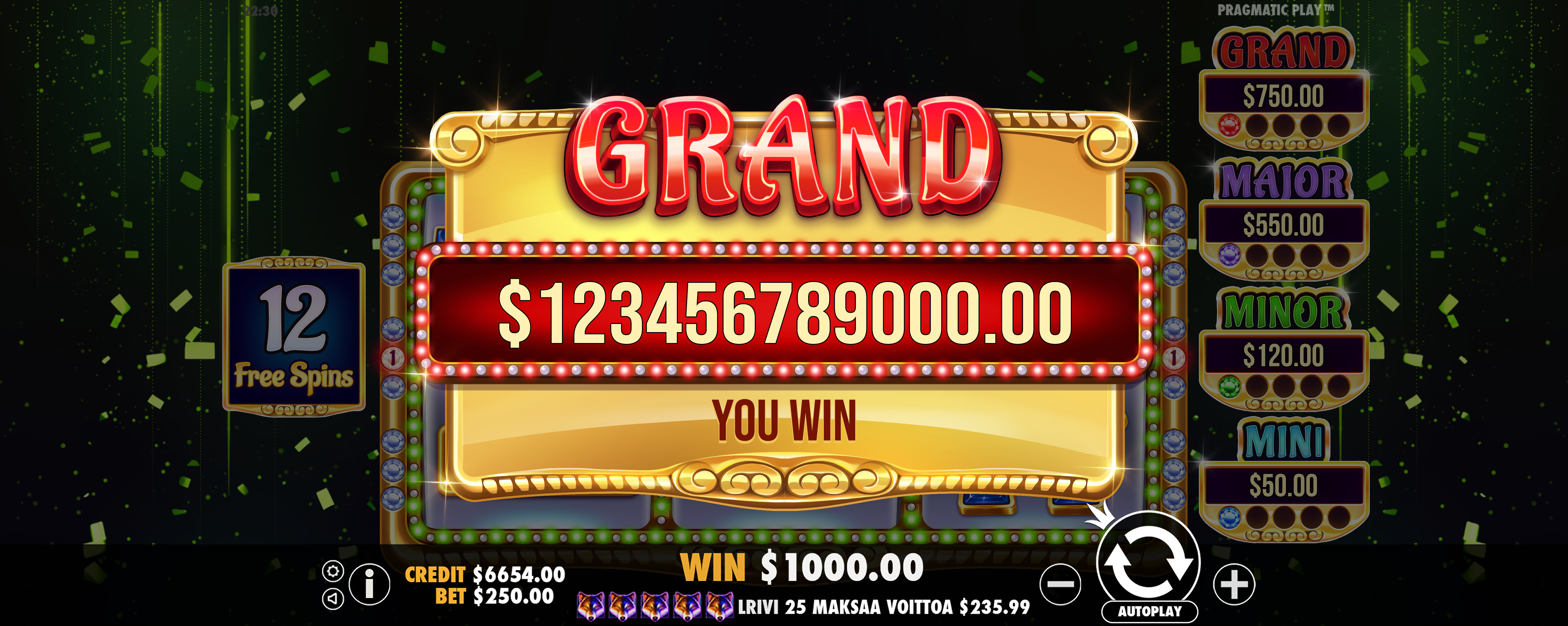 Gem Trio - Big win 6