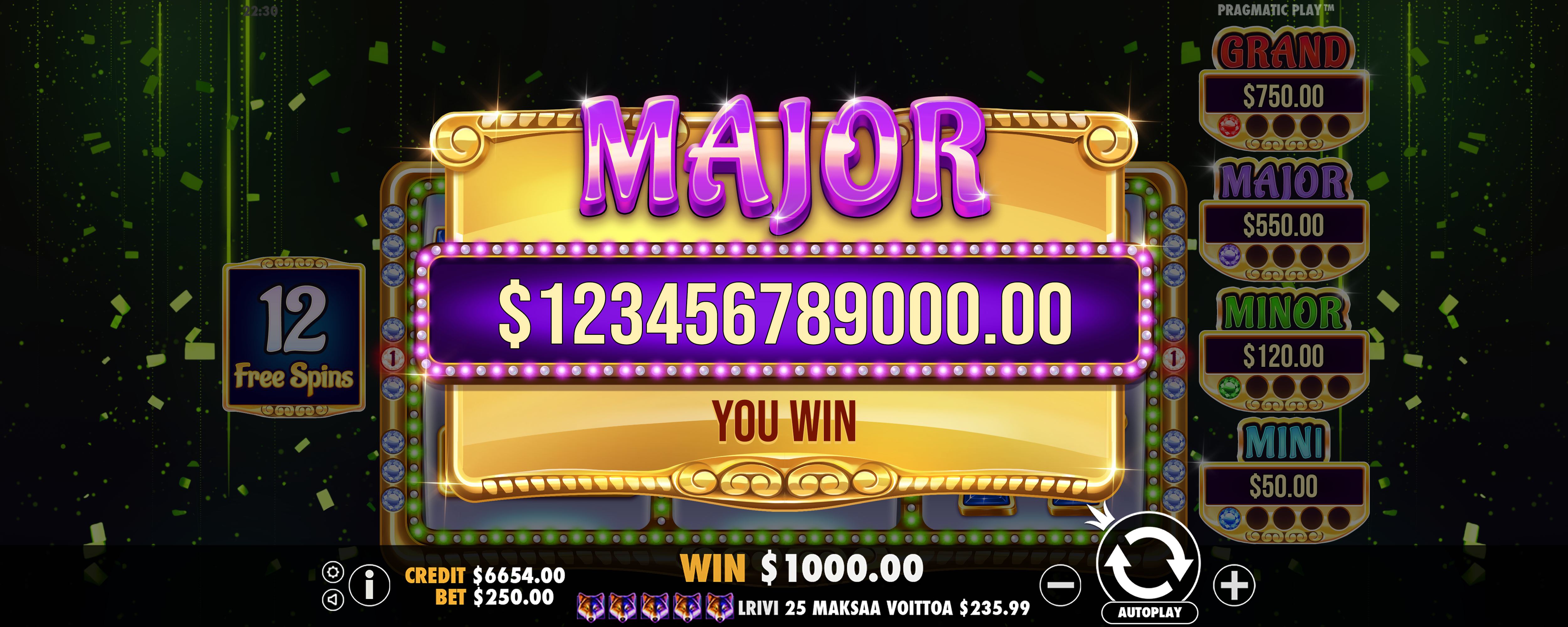 Gem Trio - Big win 8