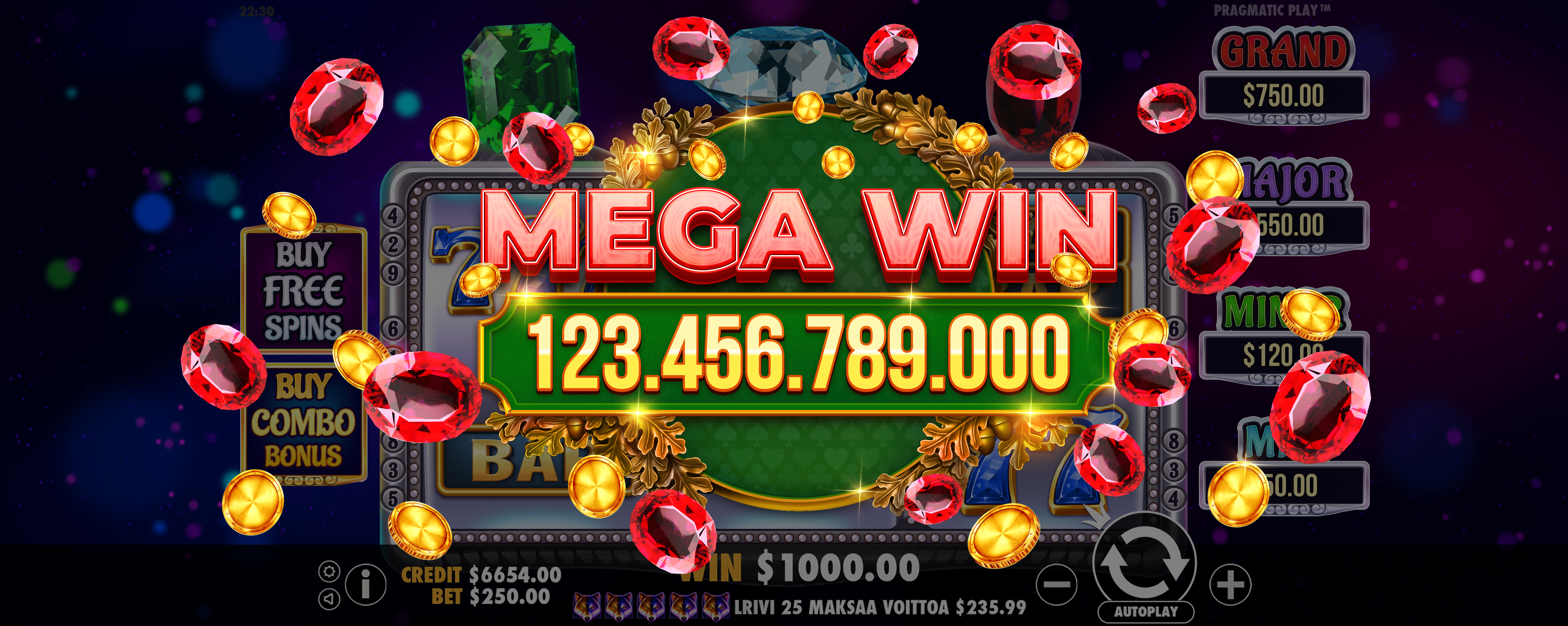 Gem Trio - Big win 9
