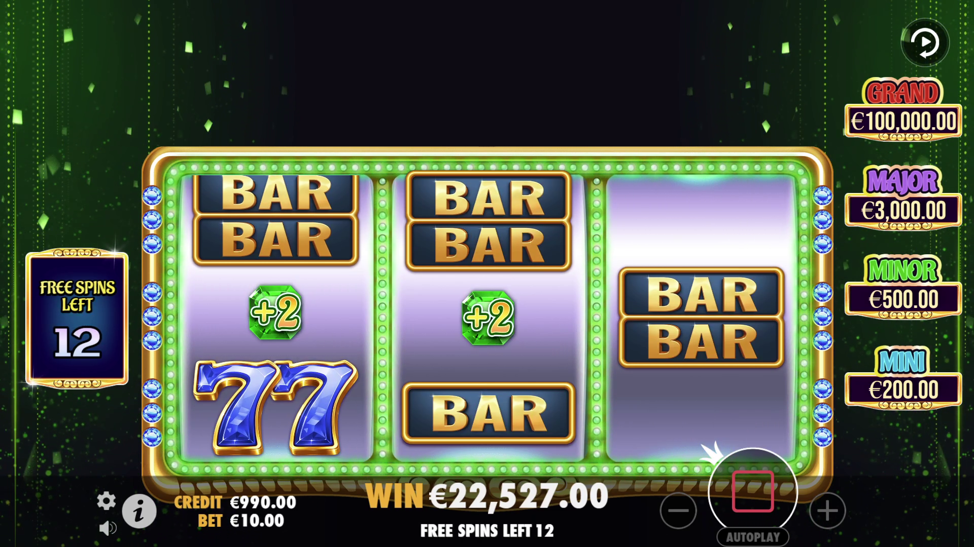 Gem Trio - Free spins 3