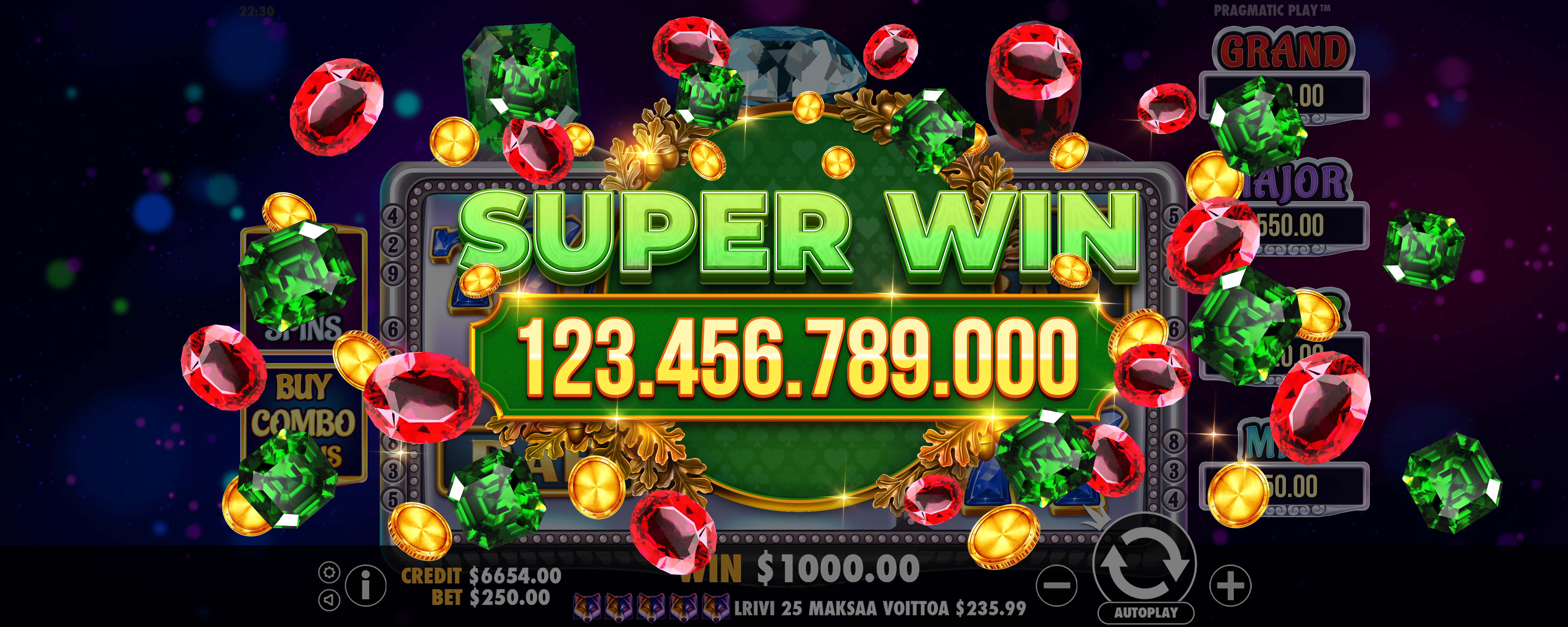 Gem Trio - Big win 14