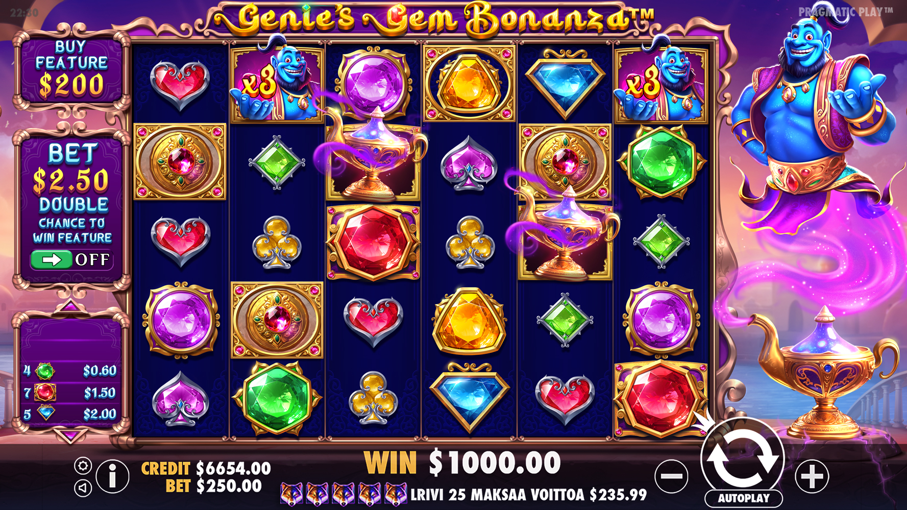 Genie's Gem Bonanza - Base game 2