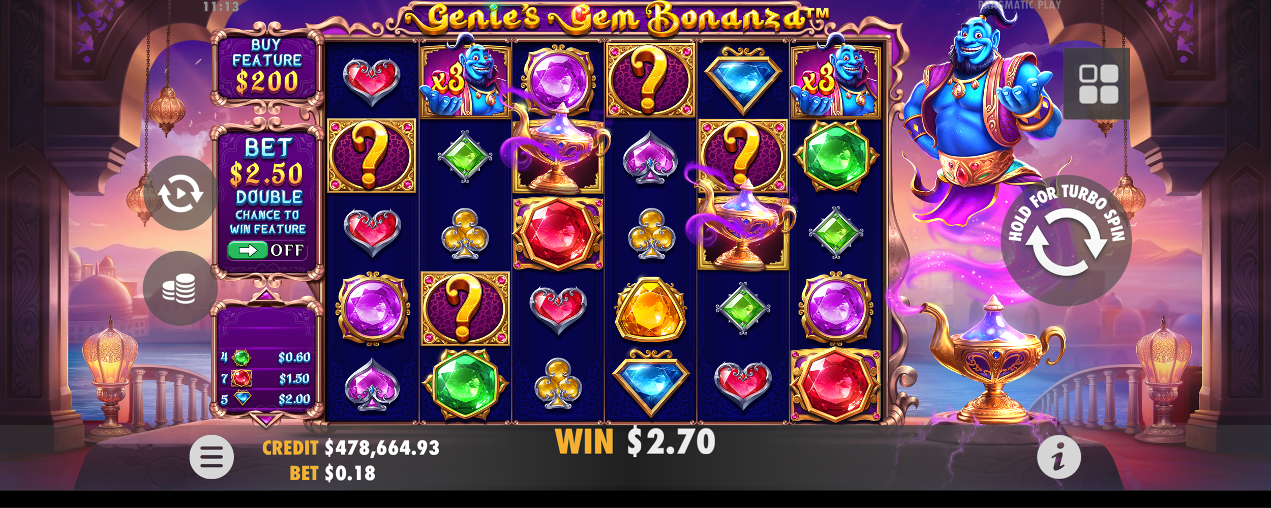 Genie's Gem Bonanza - Base game 4