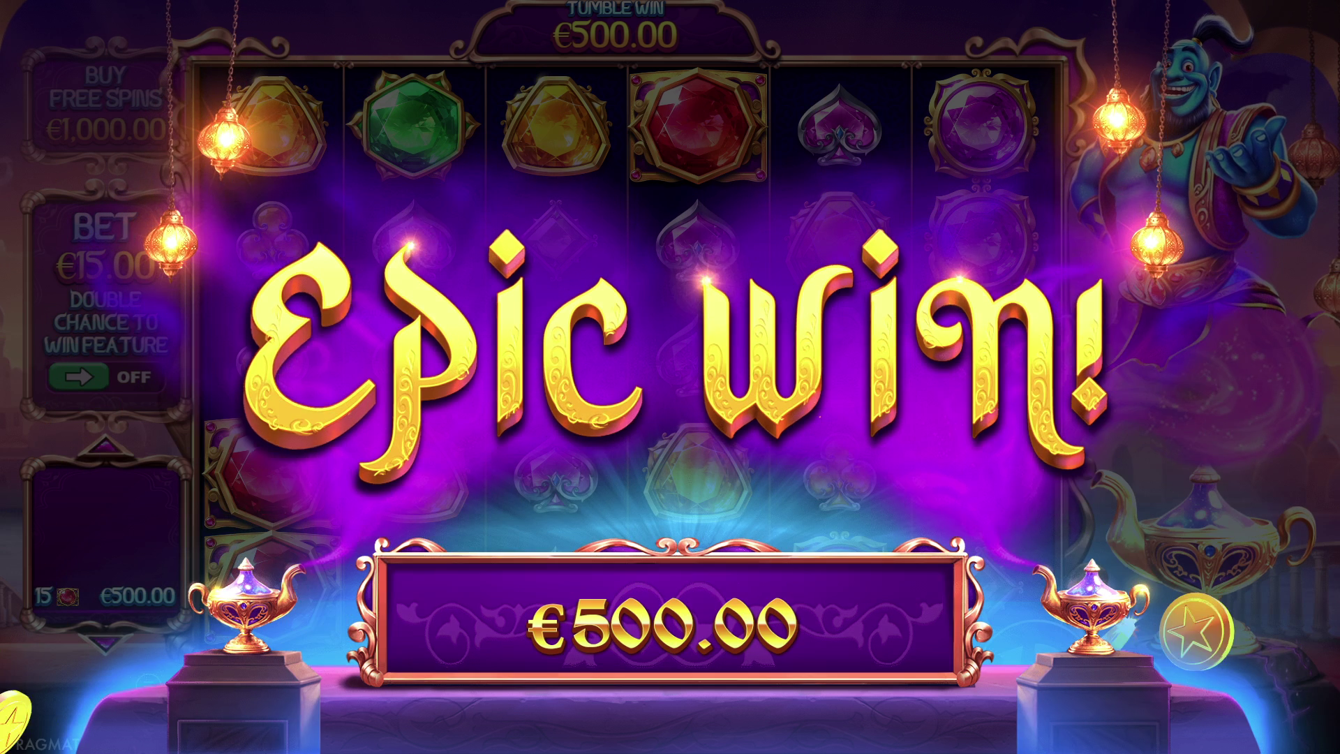Genie's Gem Bonanza - Big win 14
