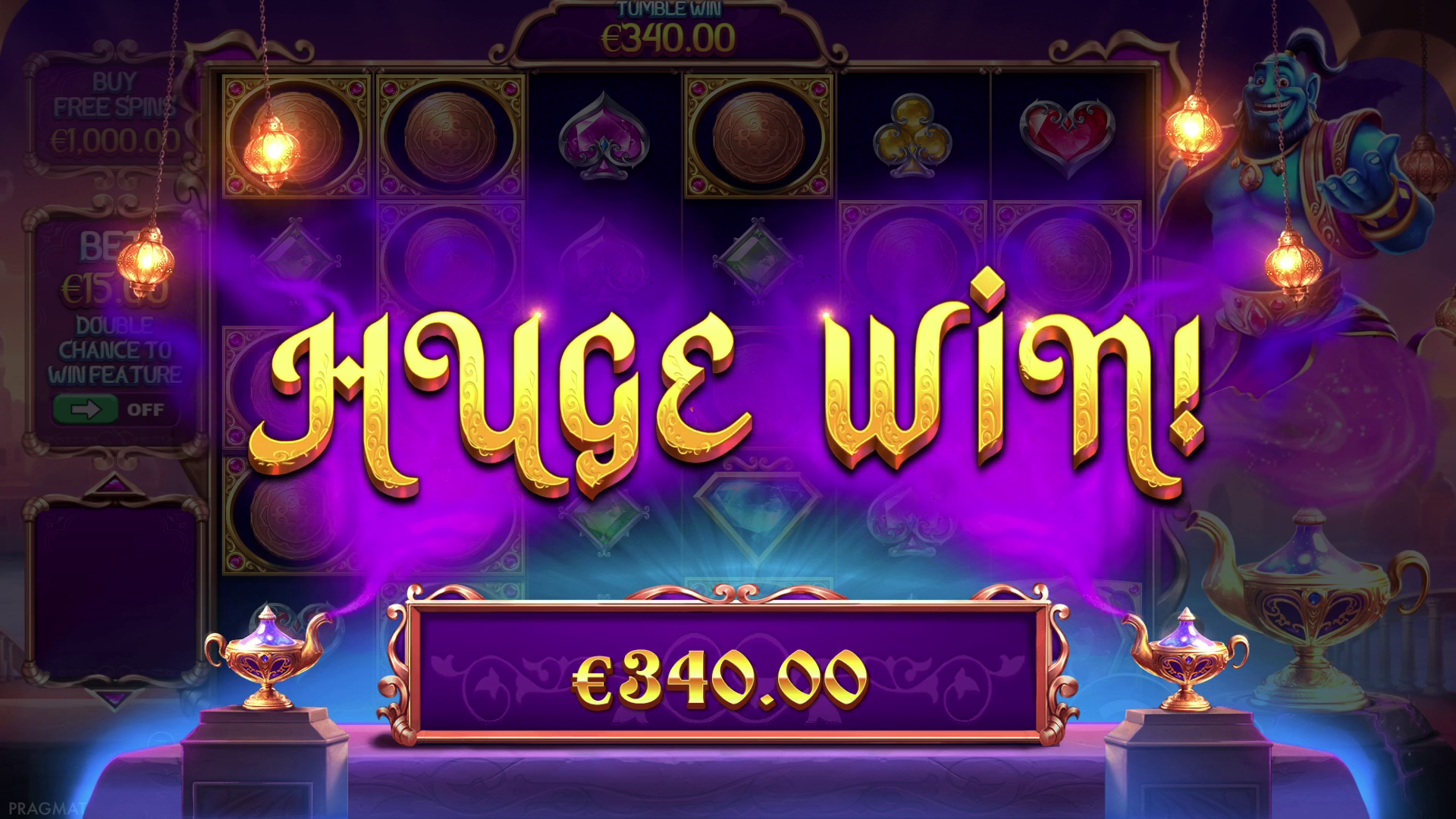Genie's Gem Bonanza - Big win 16