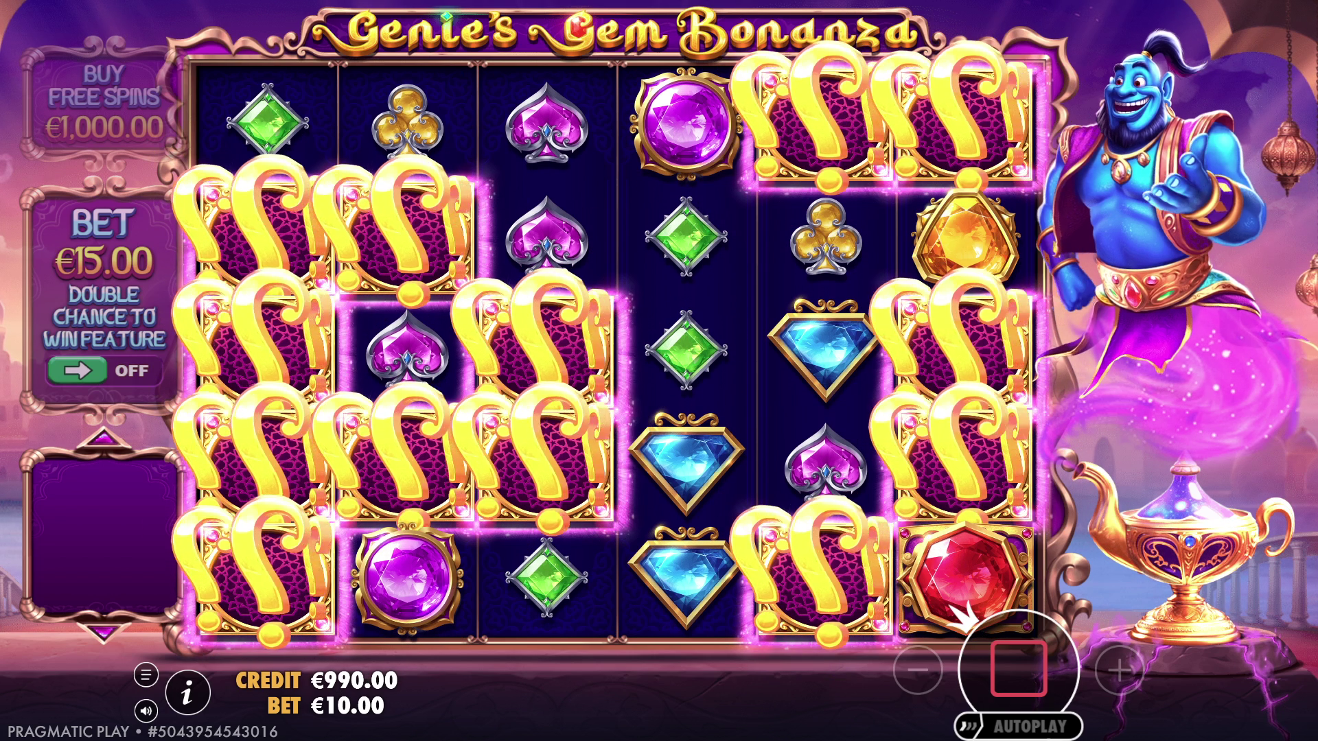 Genie's Gem Bonanza - Free spins 11