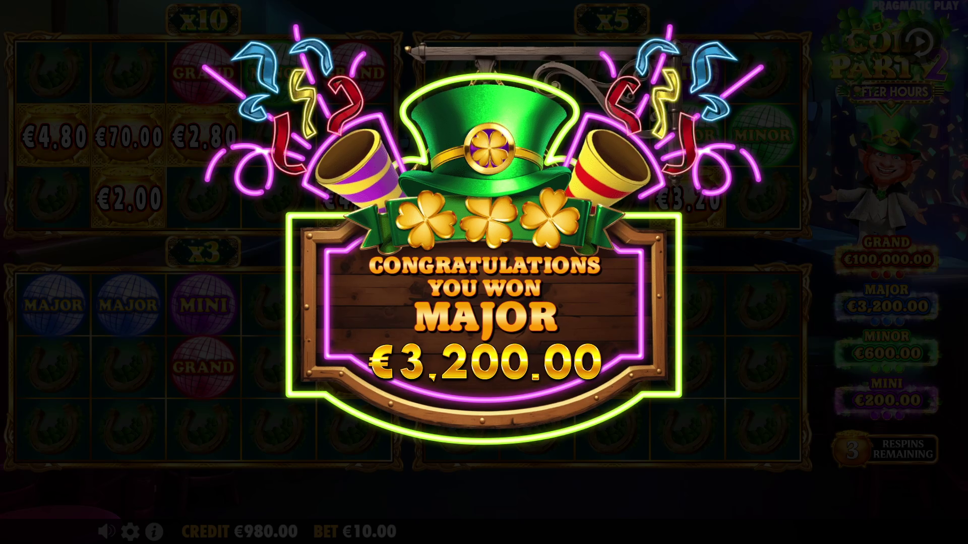 Gold Party 2: After Hours - Big win 2