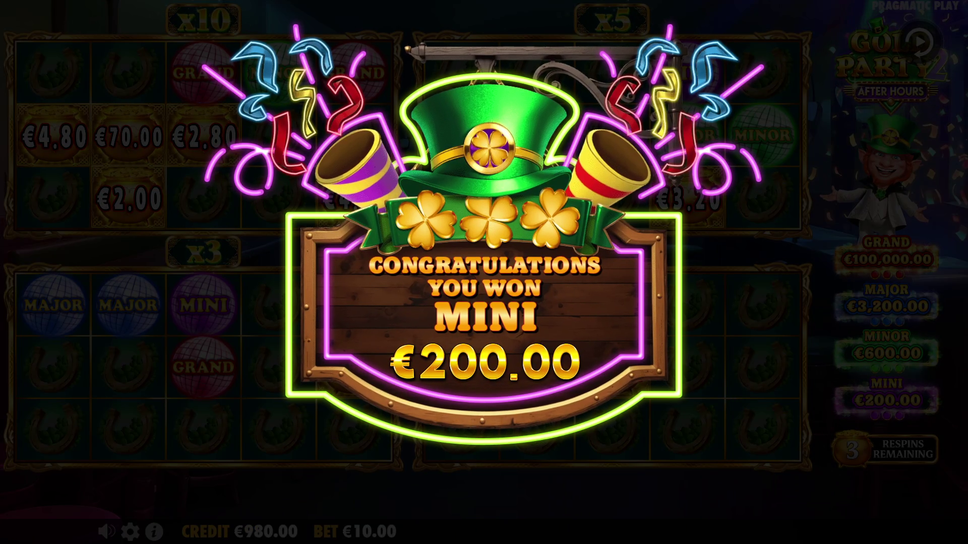 Gold Party 2: After Hours - Big win 4