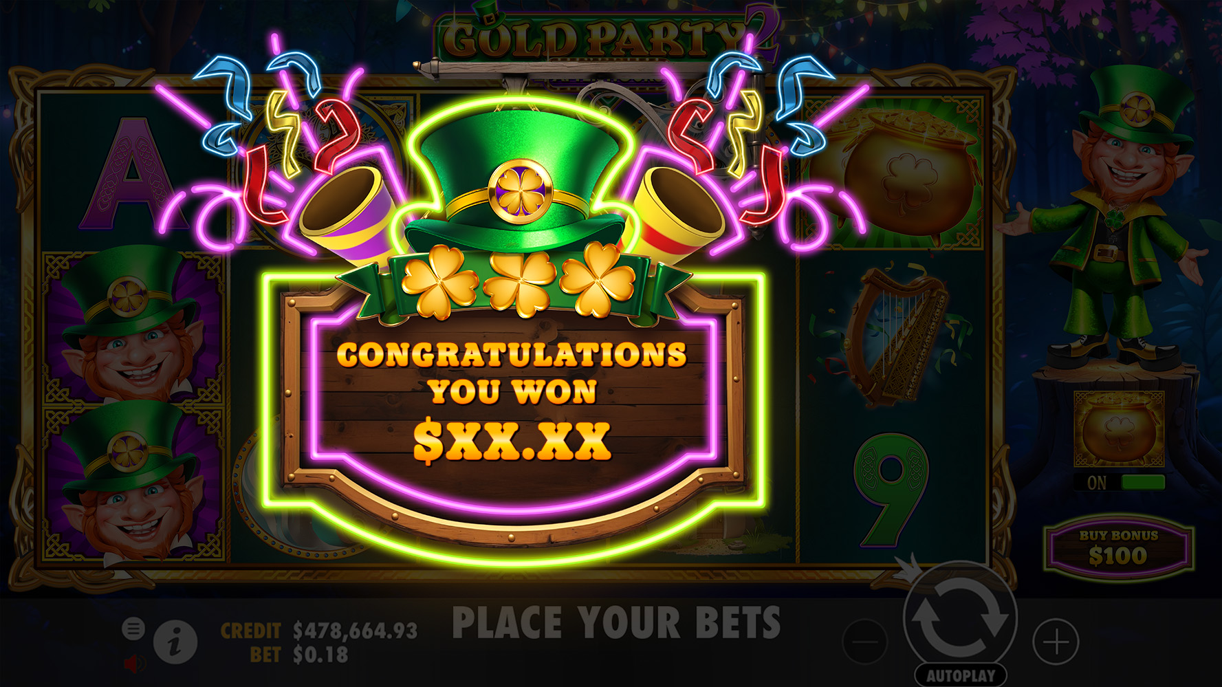Gold Party 2: After Hours - Big win 6