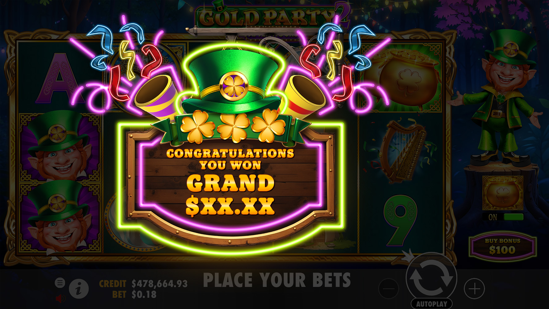 Gold Party 2: After Hours - Big win 7