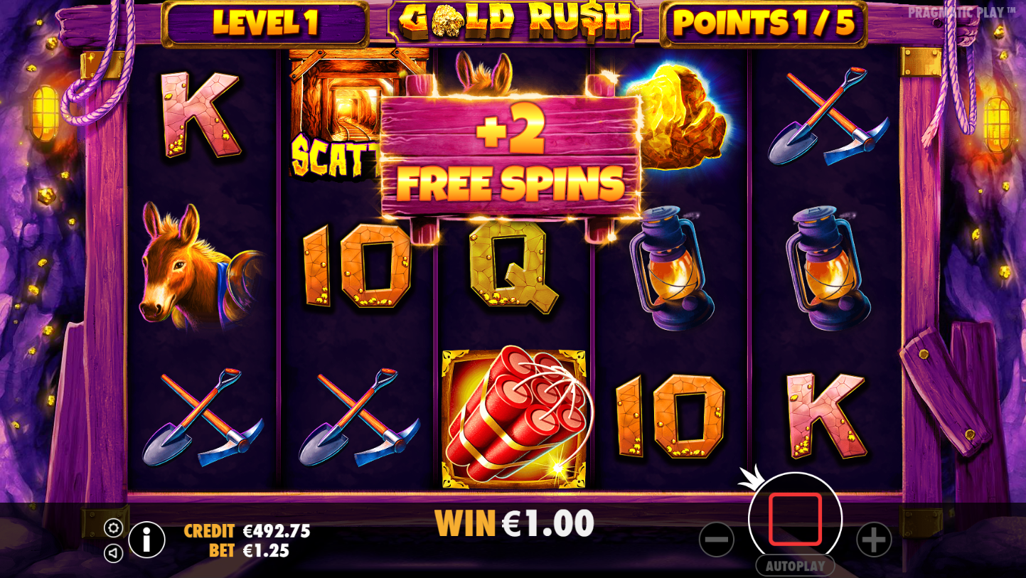 Gold Rush - Free spins 2