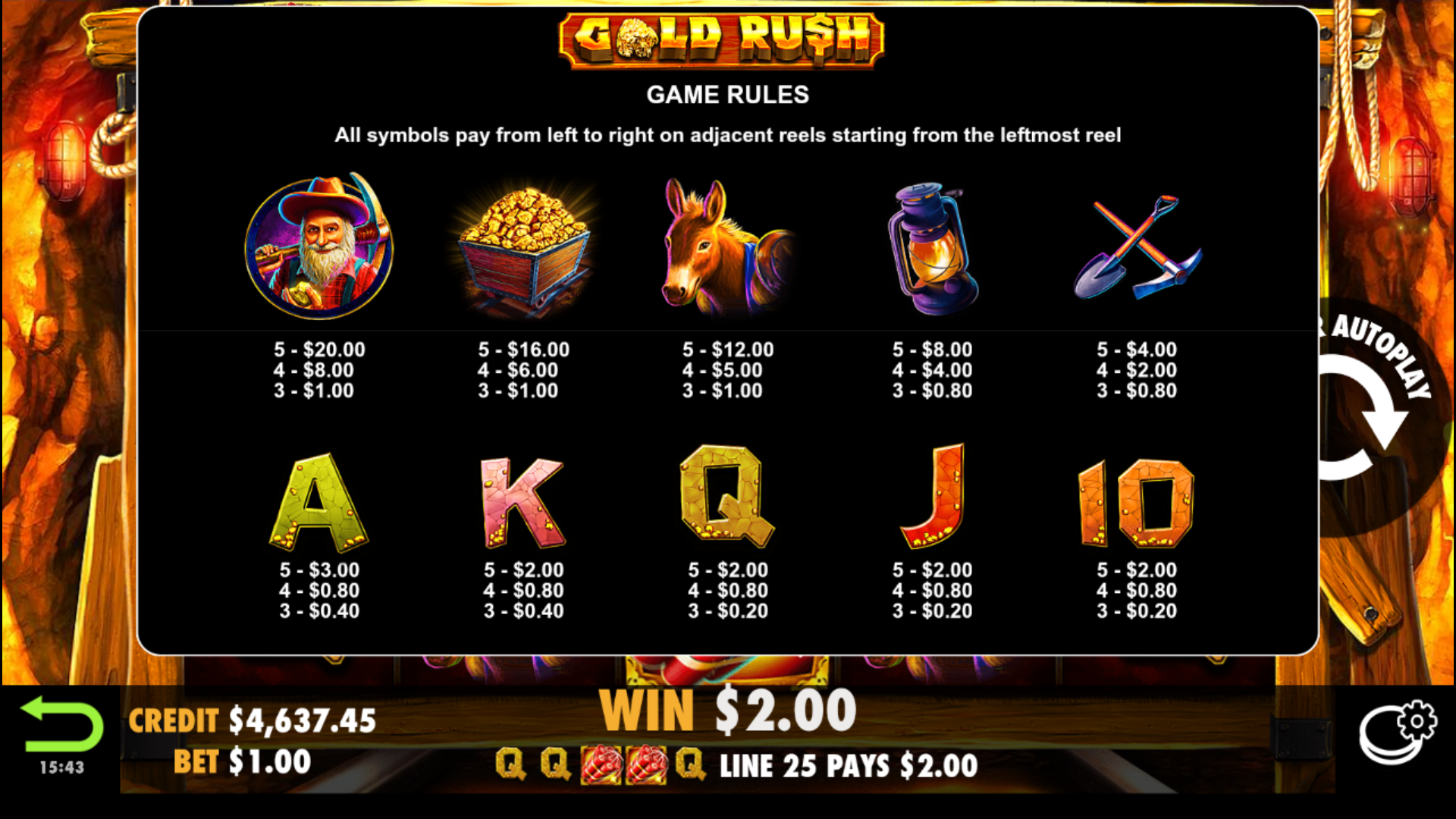 Gold Rush - Game rules 3