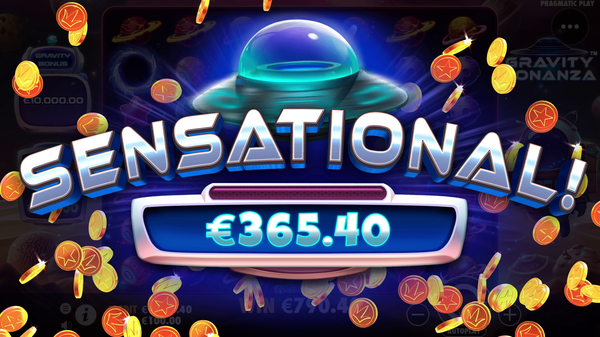 Gravity Bonanza - Big win