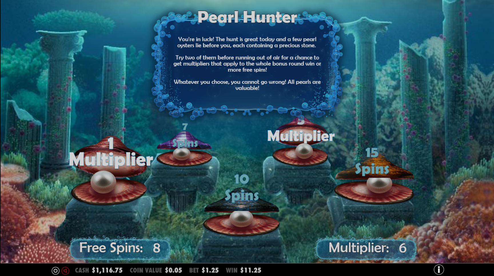 Great Reef - Free spins 4
