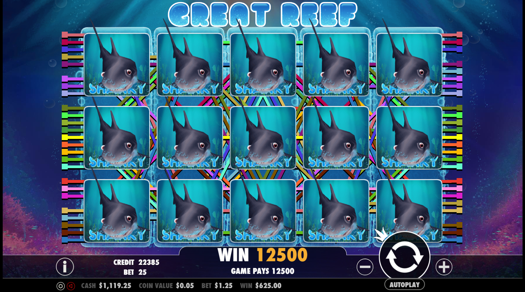 Great Reef - Big win 2