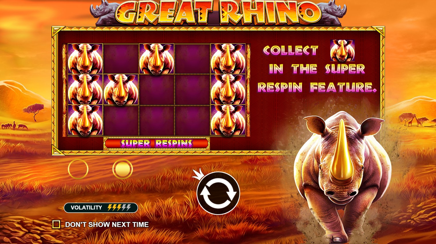 Great Rhino - Gameplay