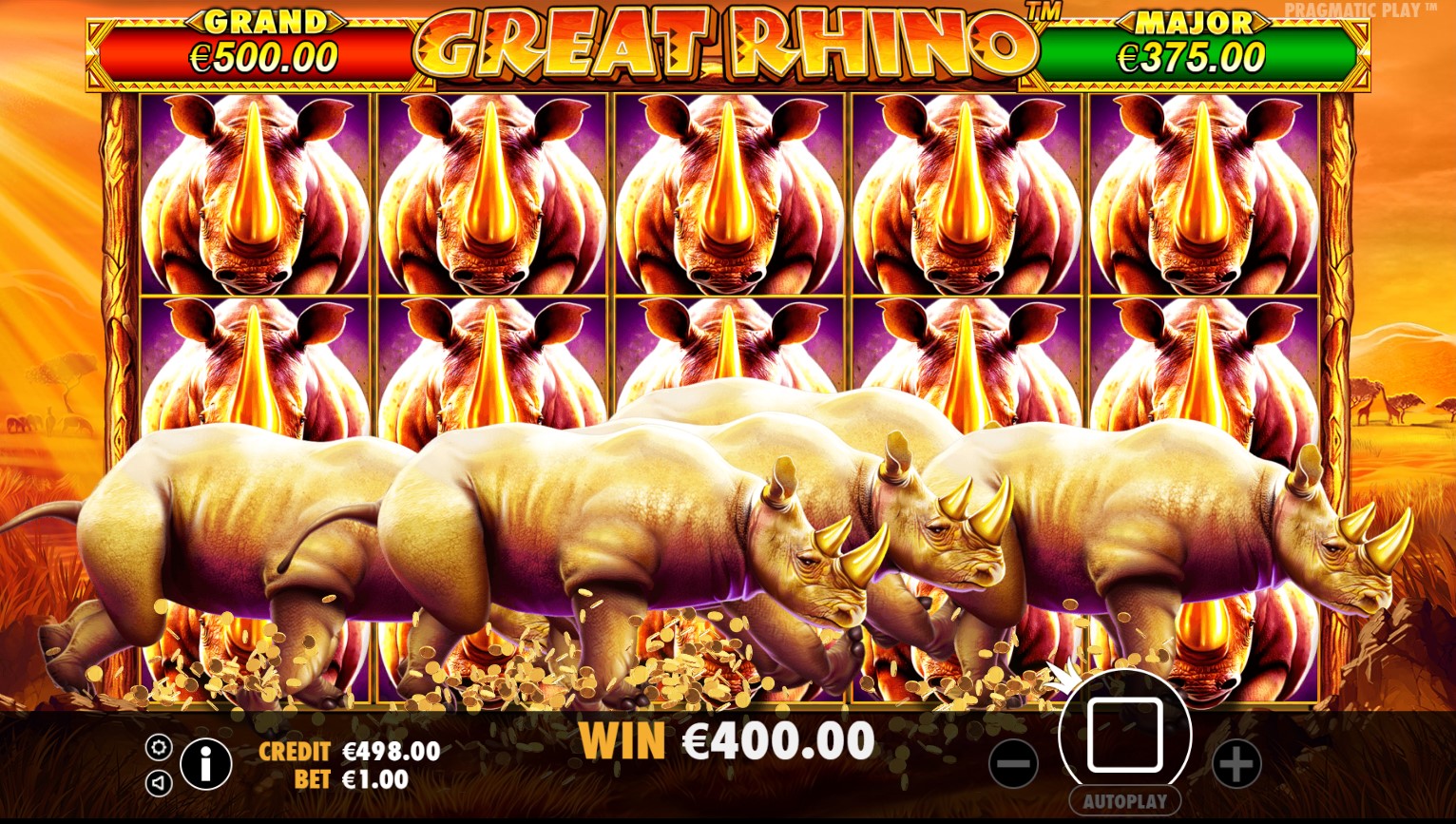 Great Rhino - Big win 3