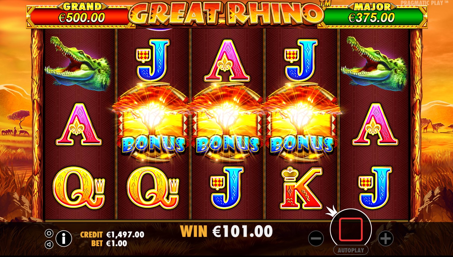 Great Rhino - Big win 4