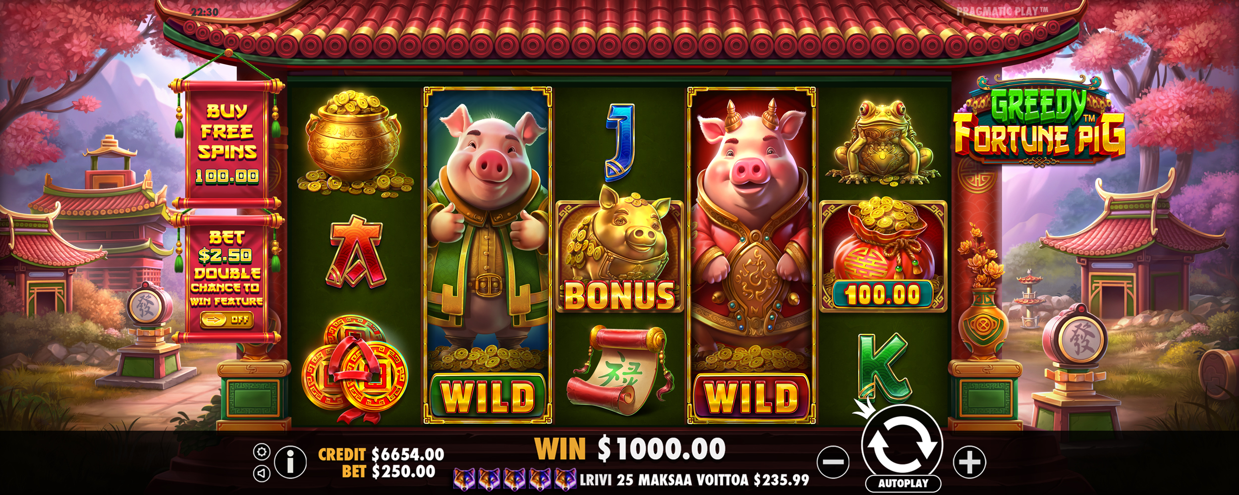 Greedy Fortune Pig - Base game 2
