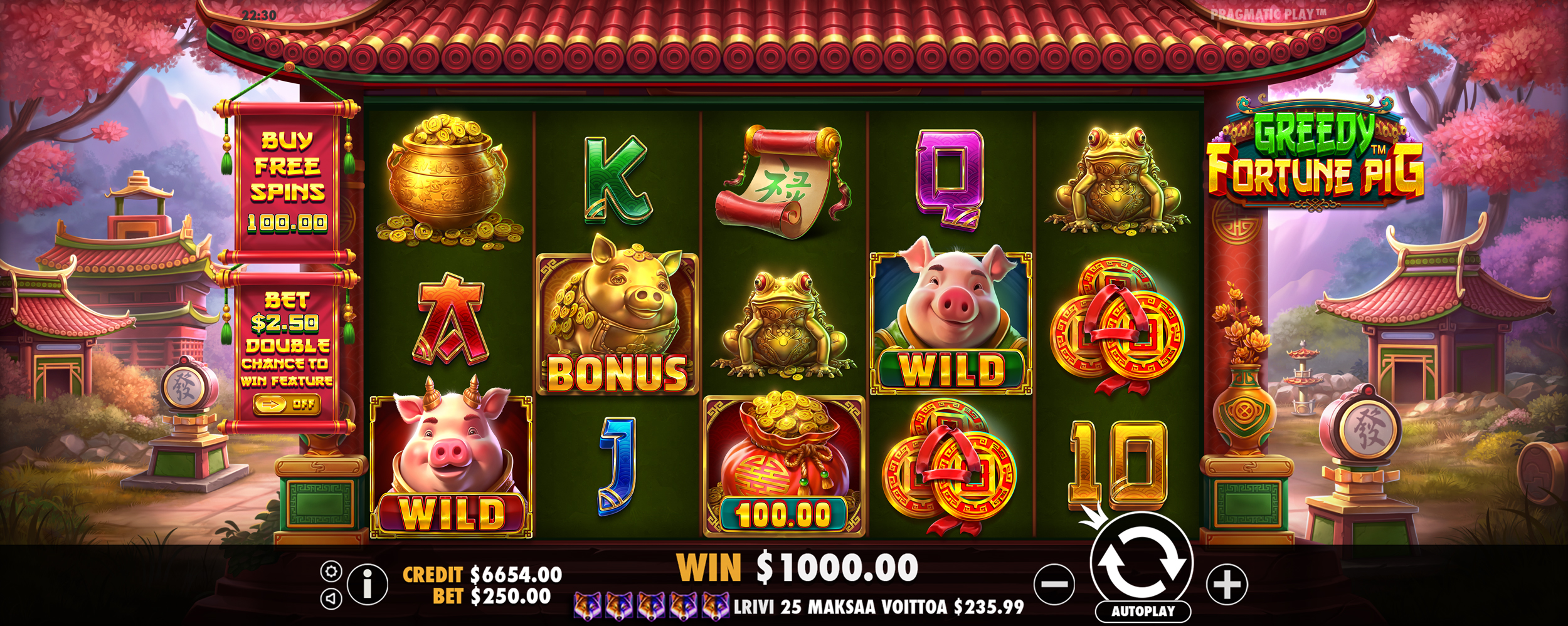 Greedy Fortune Pig - Base game 1
