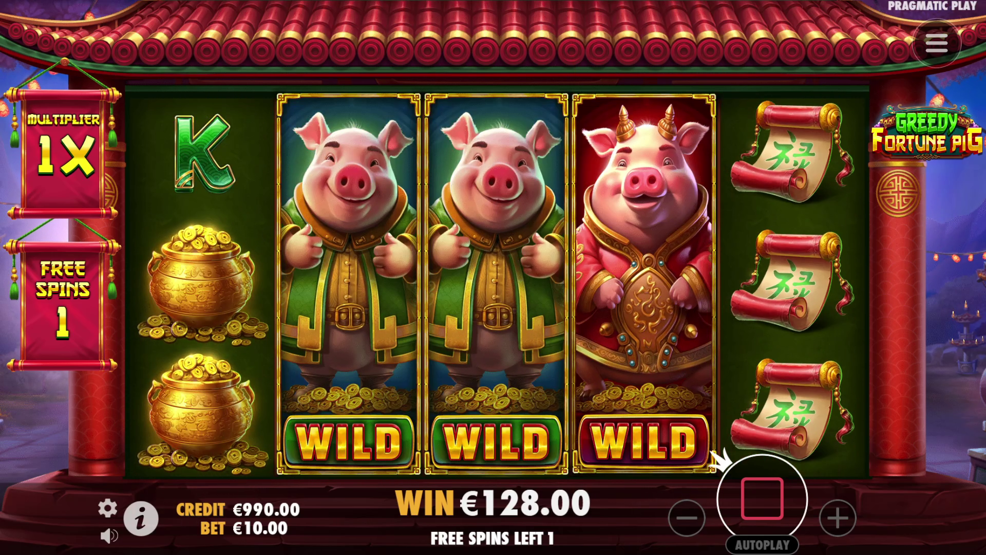 Greedy Fortune Pig - Free spins 9