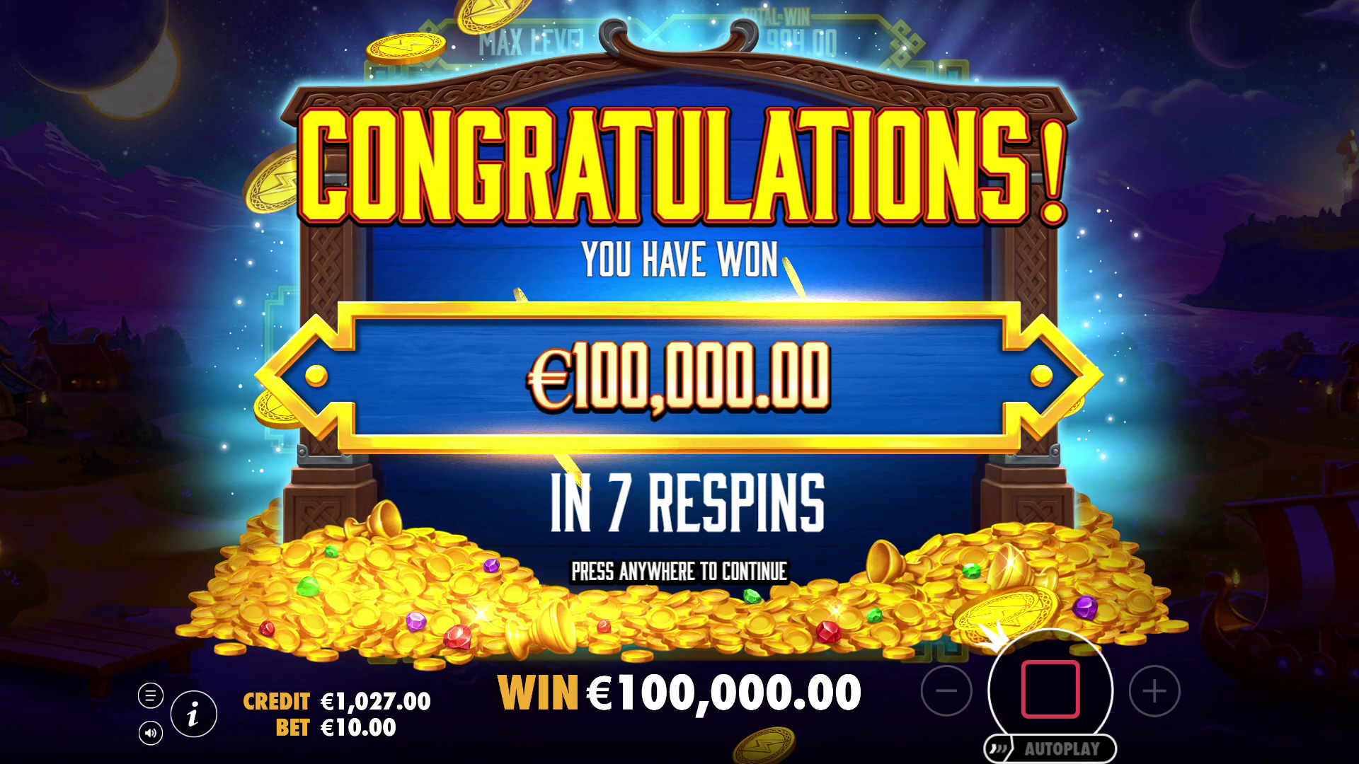 Hammerstorm - Free spins 1