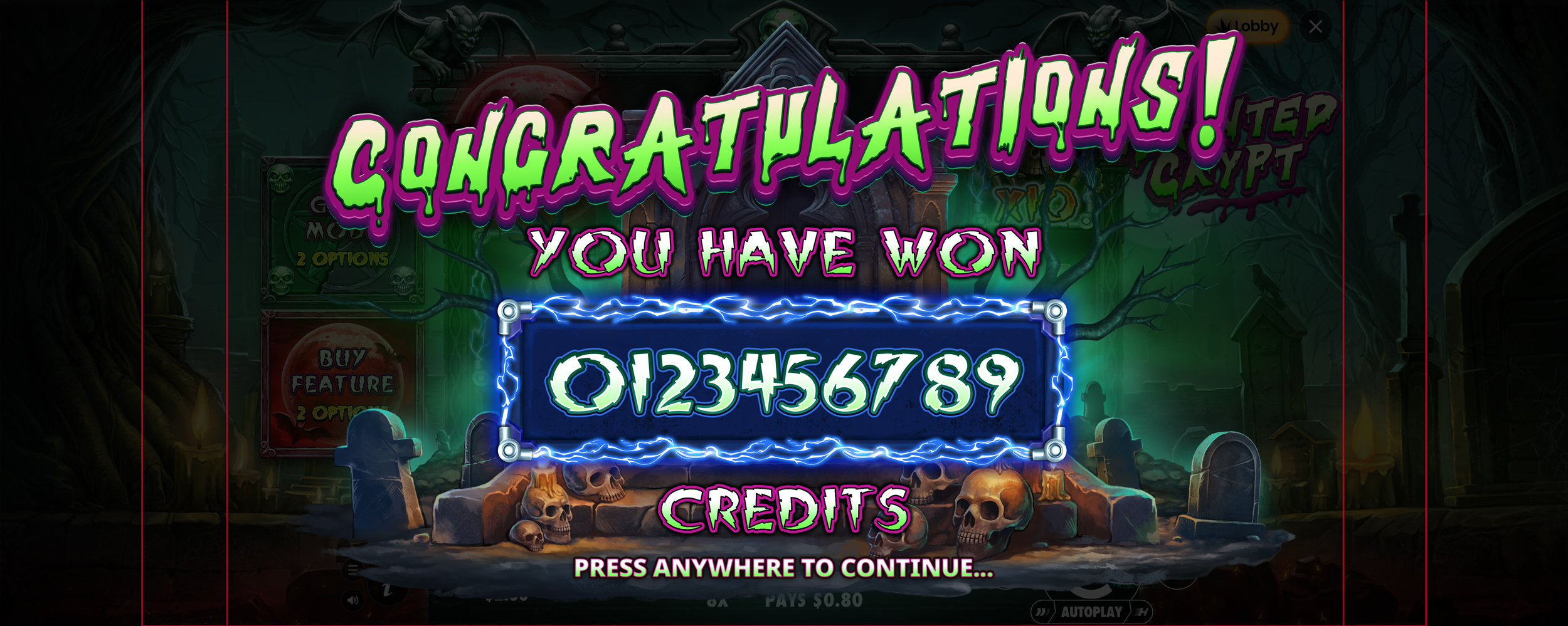Haunted Crypt - Banner