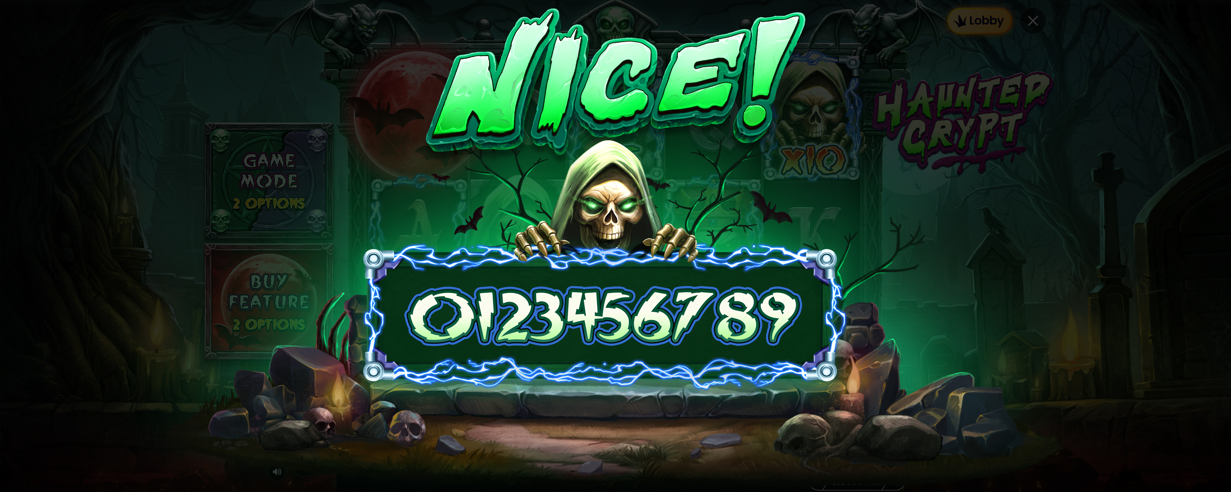 Haunted Crypt - Big win 2