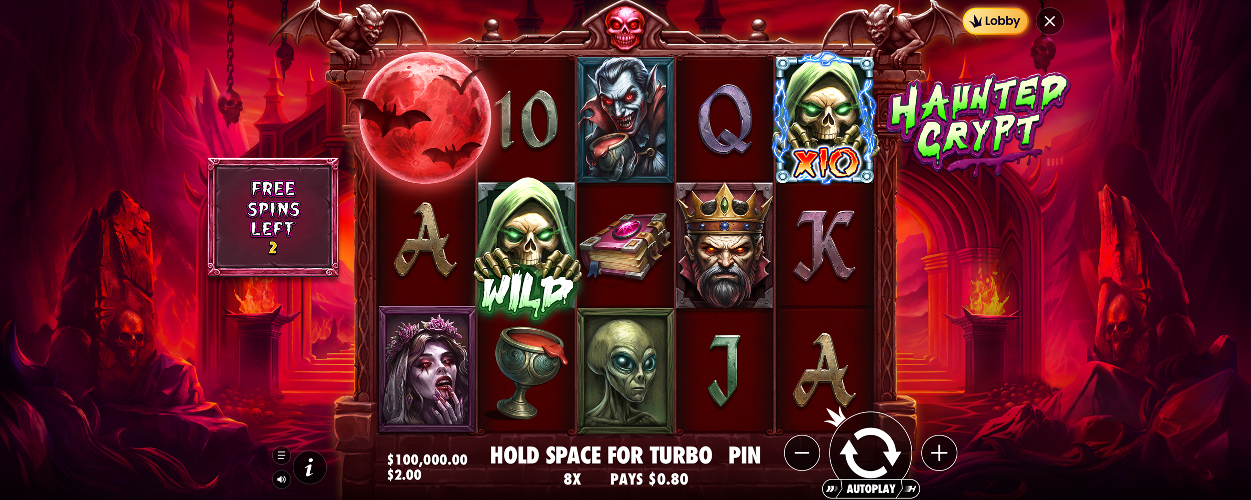 Haunted Crypt - Free spins 2