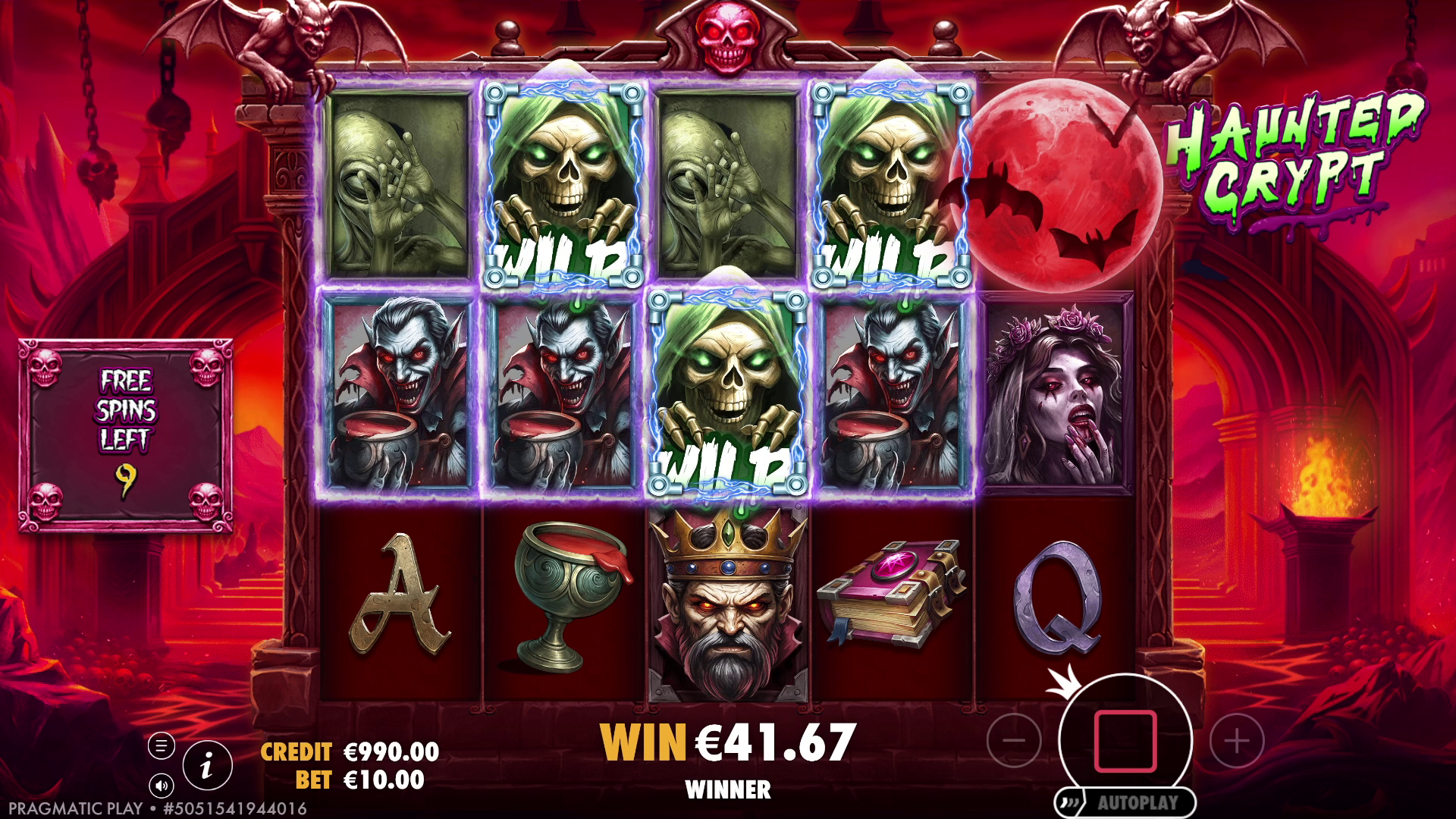 Haunted Crypt - Free spins 3