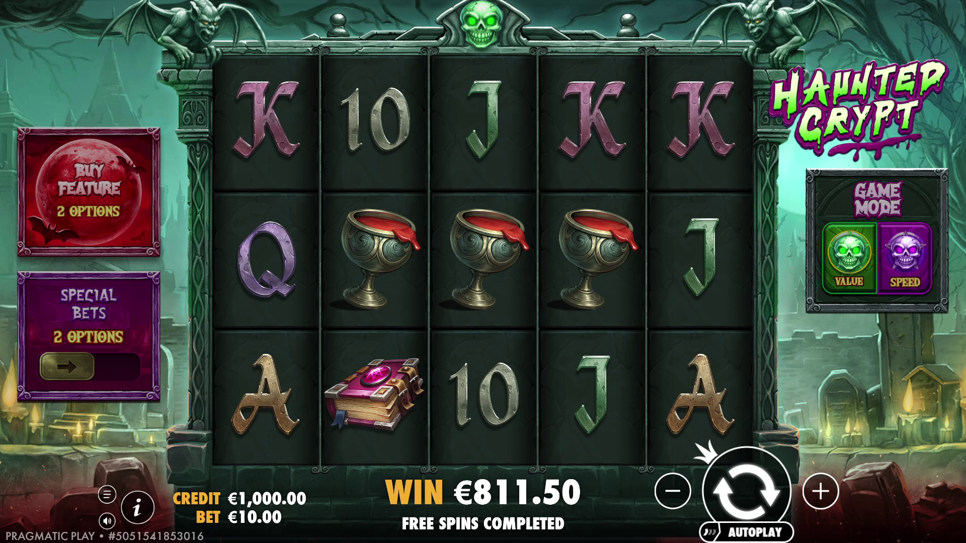 Haunted Crypt - Free spins 4