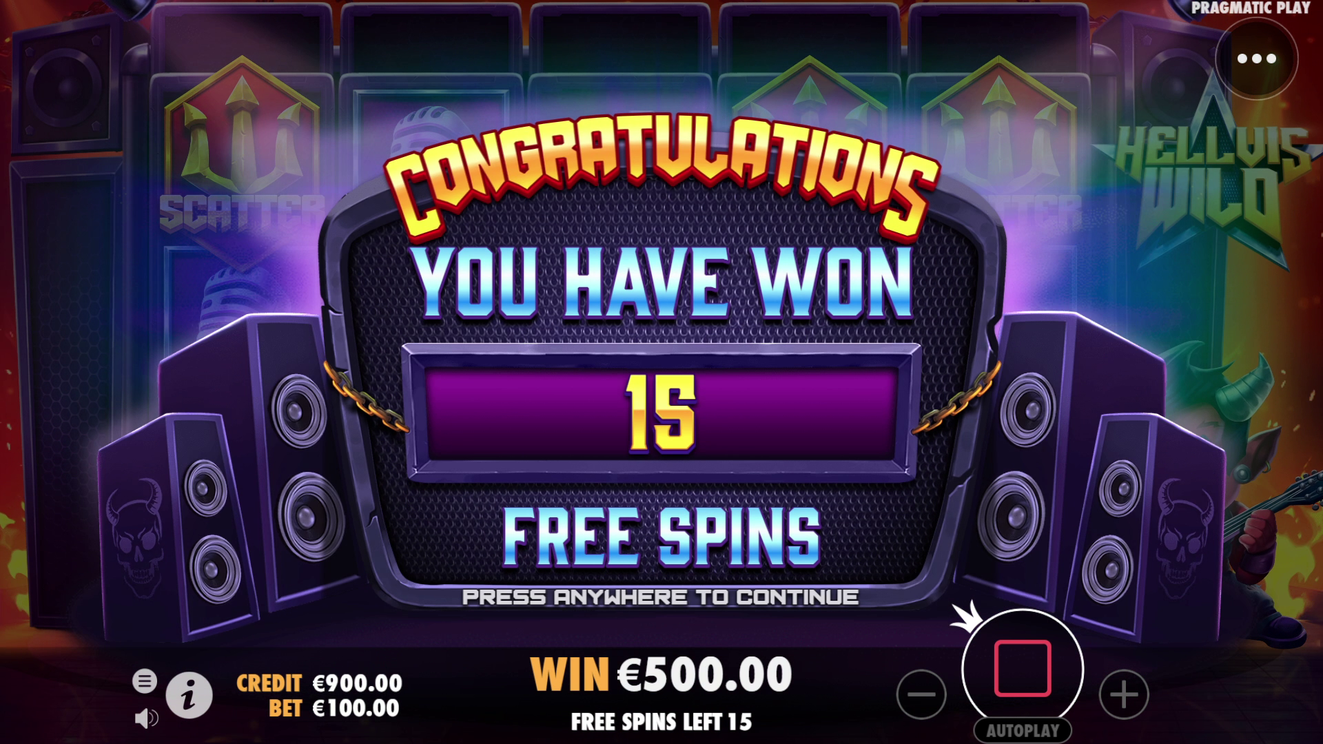 Hellvis Wild - Free spins