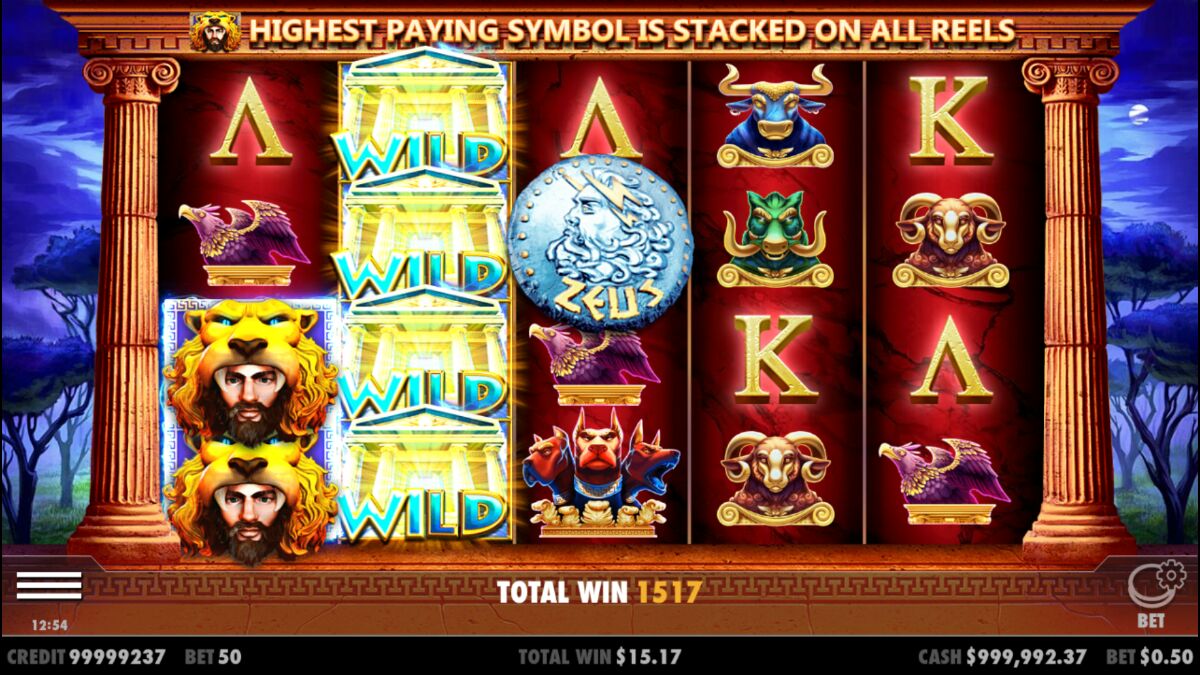 Hercules Son of Zeus - Big win 2