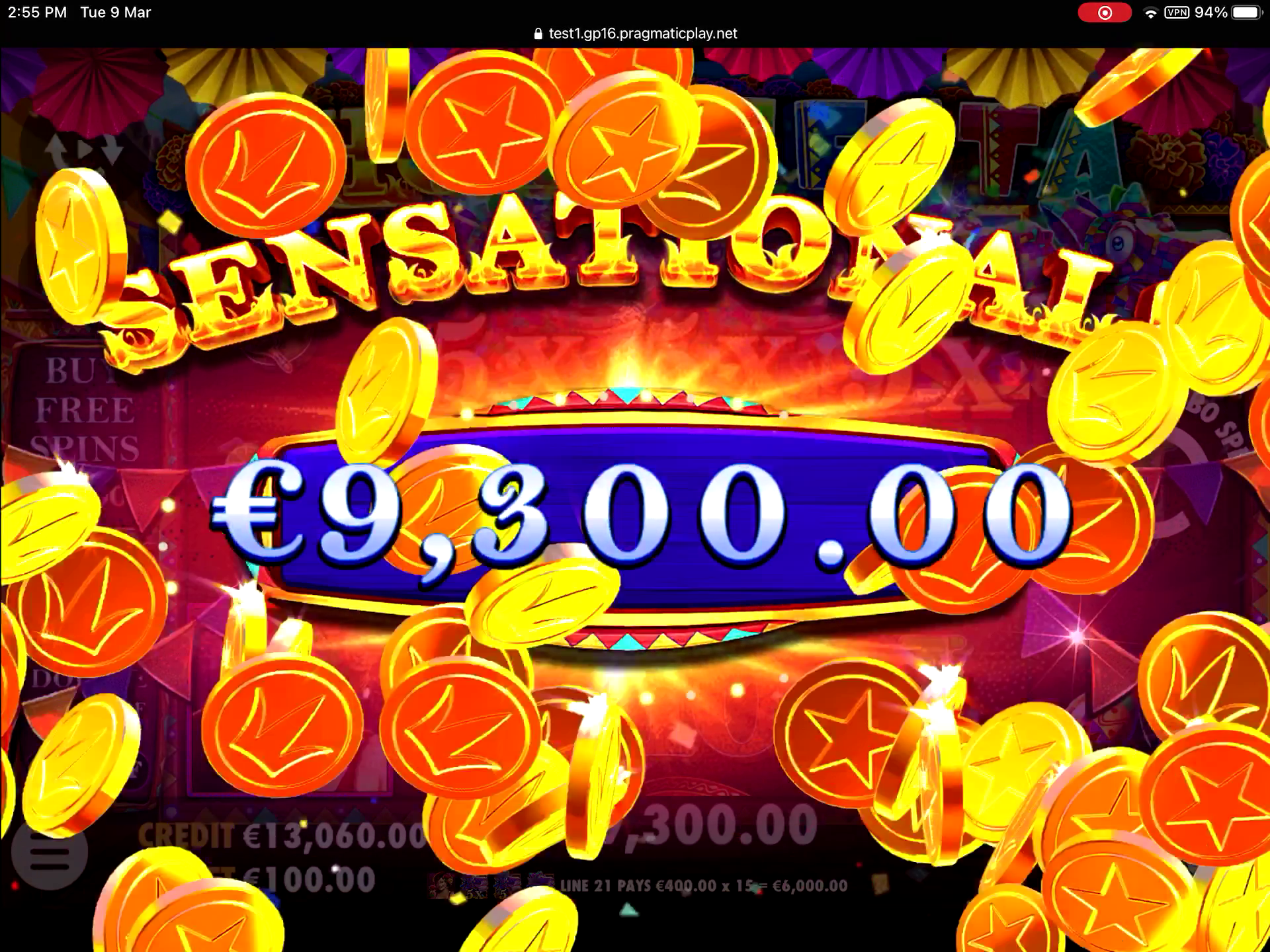 Hot Fiesta - Big win 1