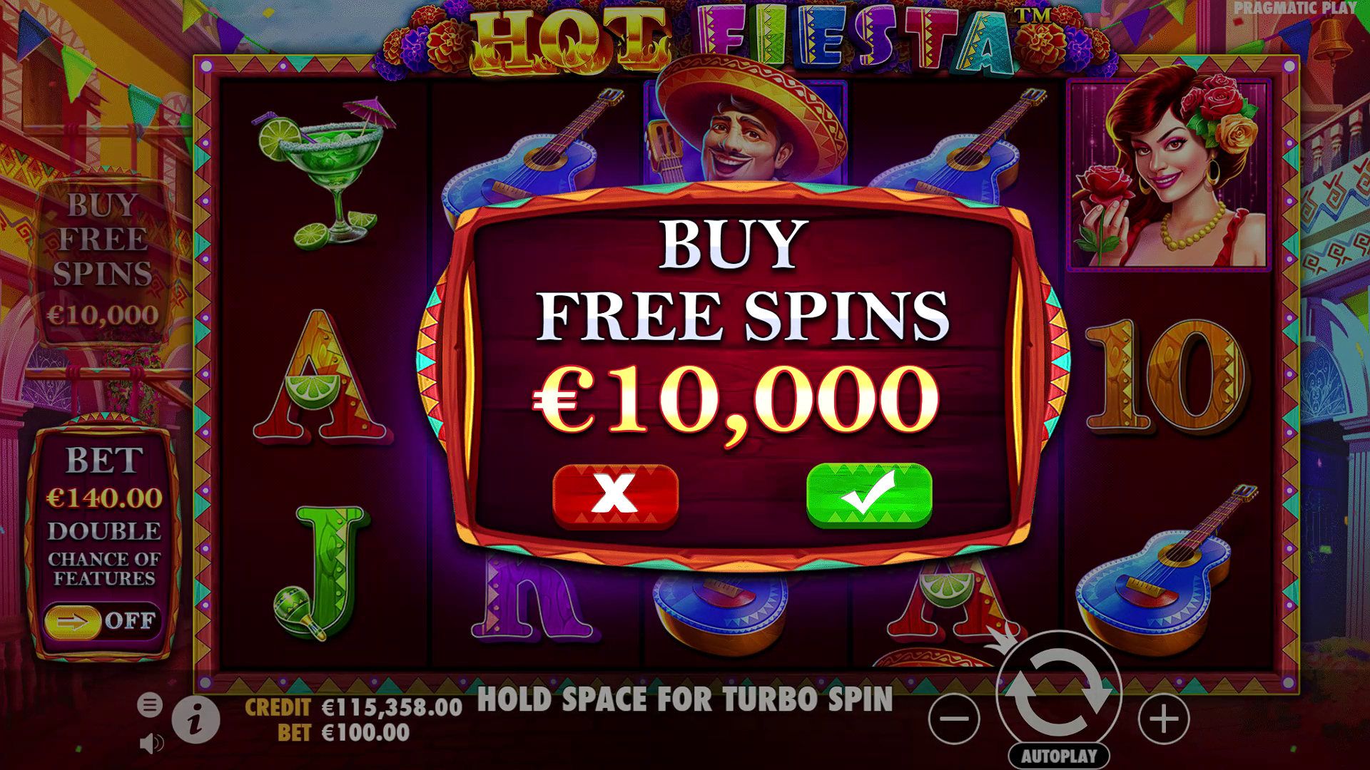 Hot Fiesta - Buy bonus 3