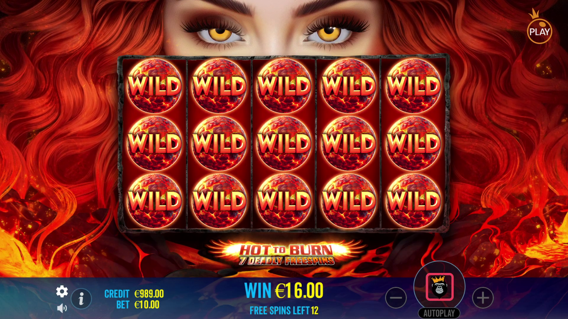 Hot to Burn - 7 Deadly Free Spins - Big win 1