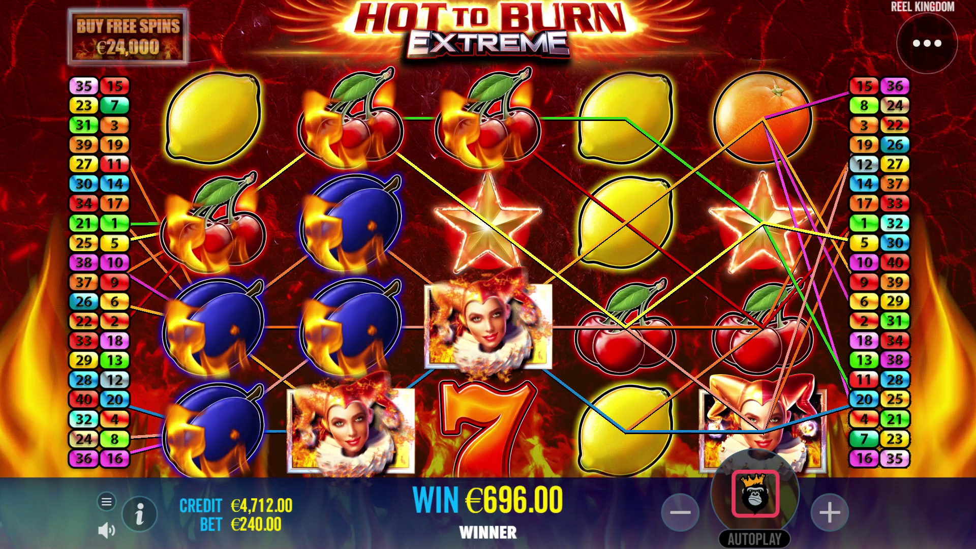 Hot to Burn Extreme - Big win 2